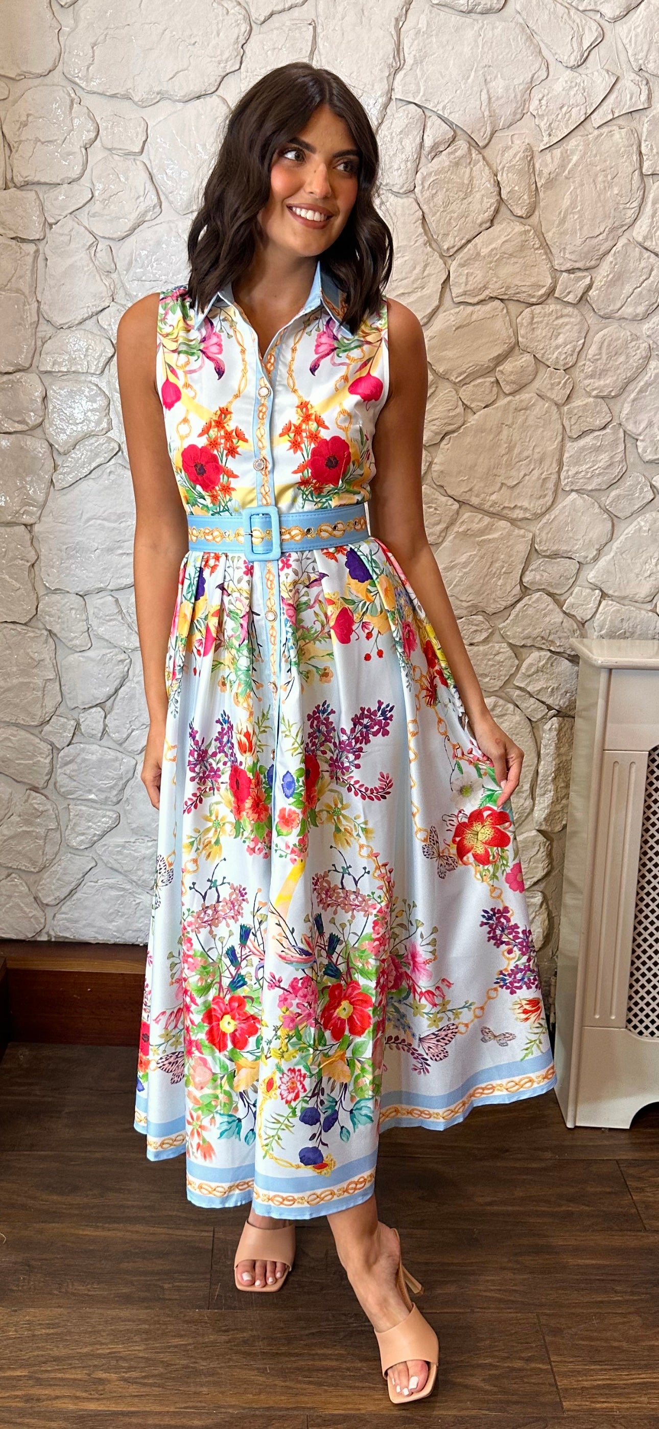 Ali Print Dress