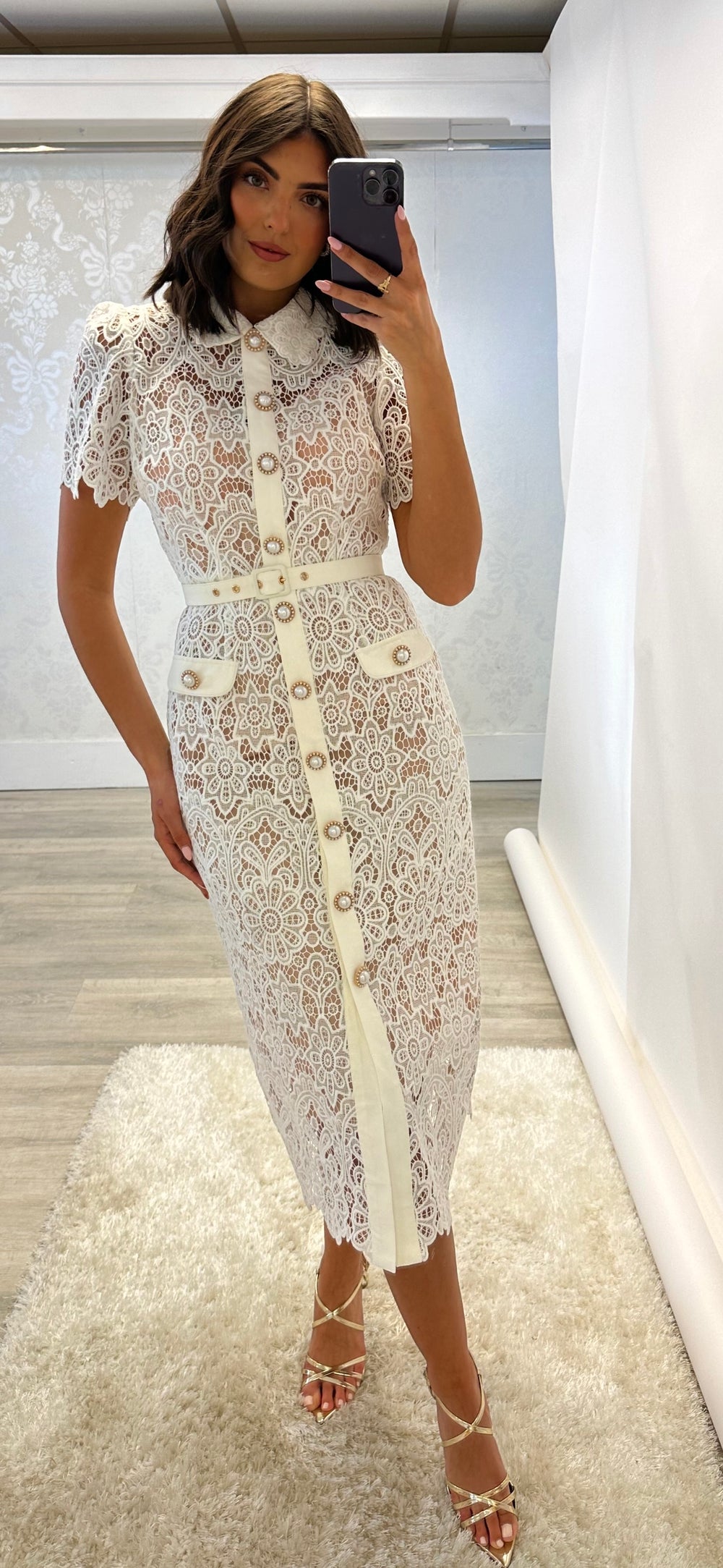 White Lace Dress