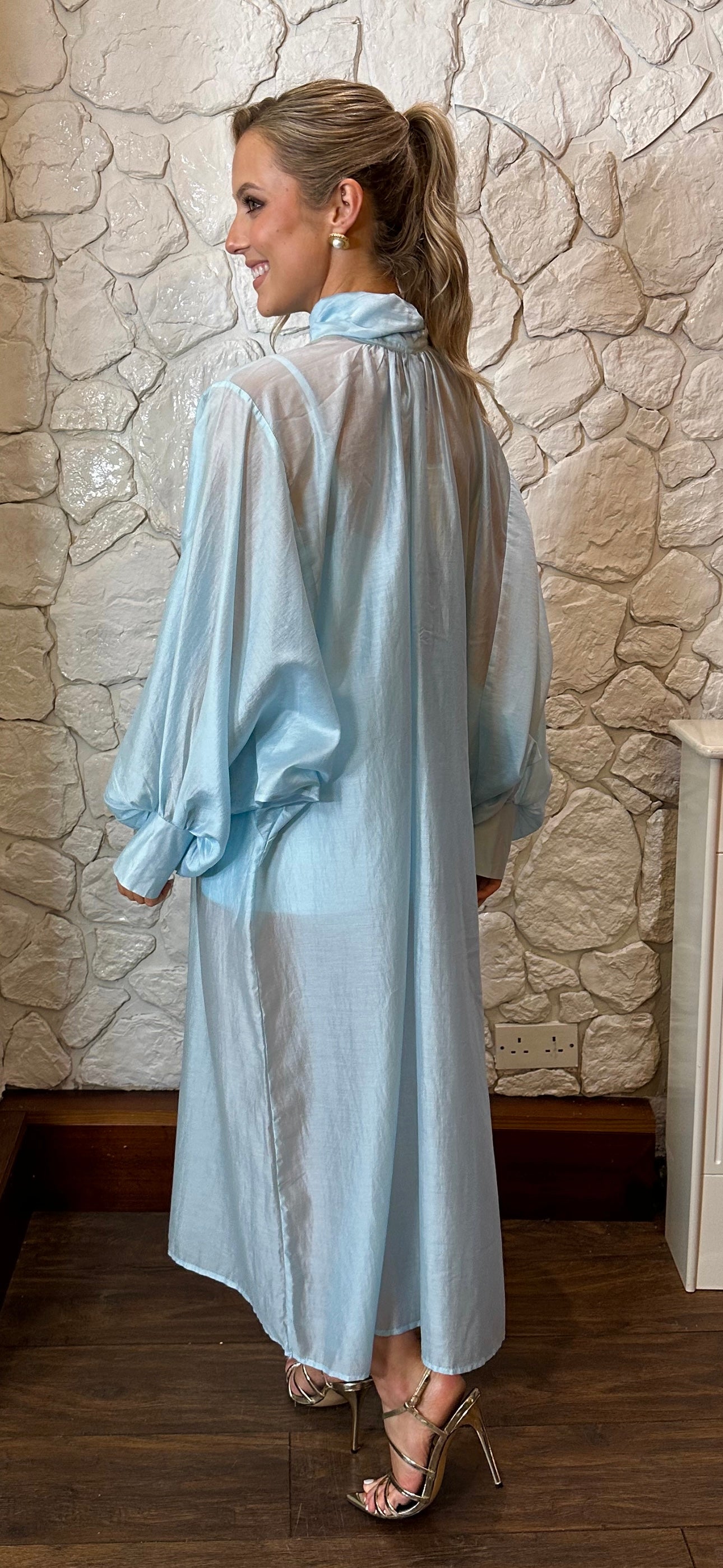 Sky Shift Dress