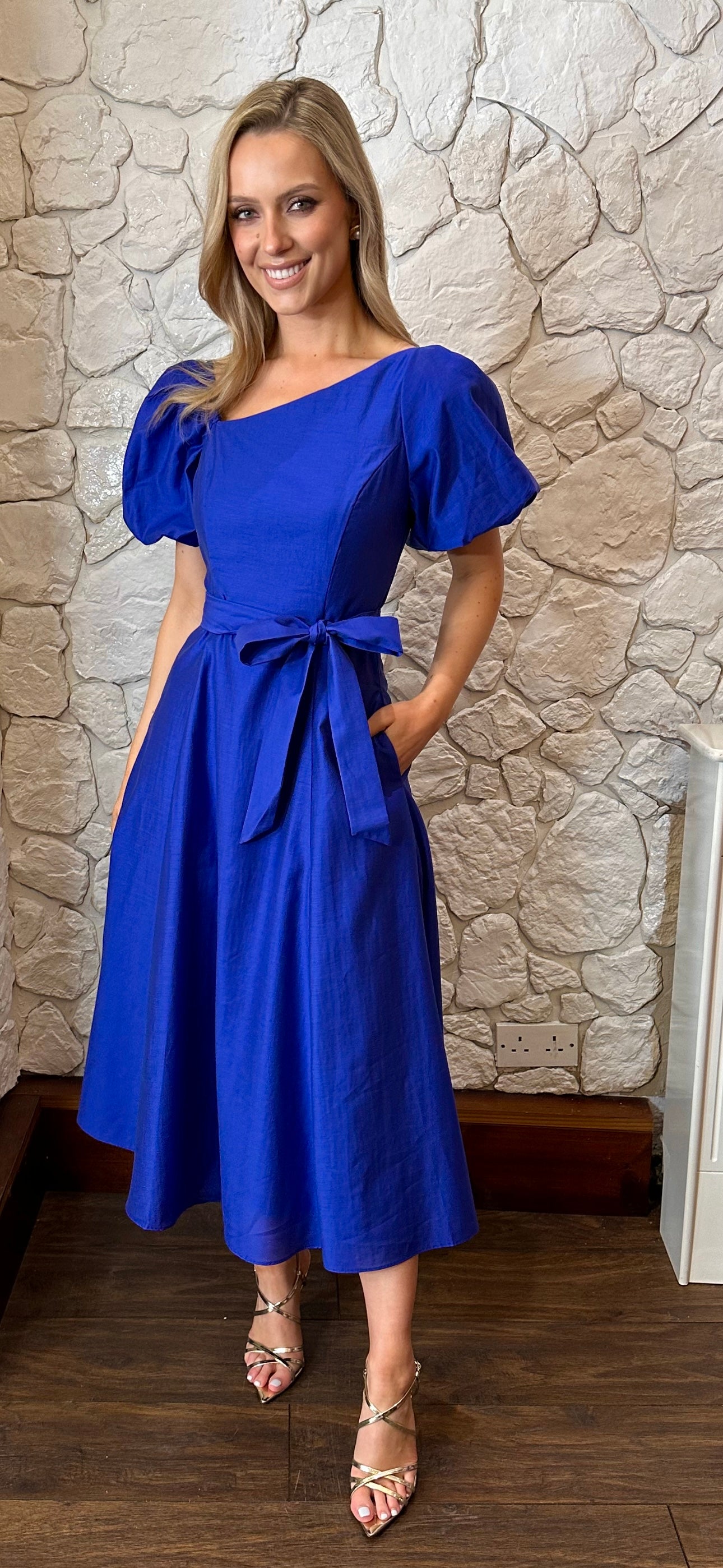 Royal Midi Dress