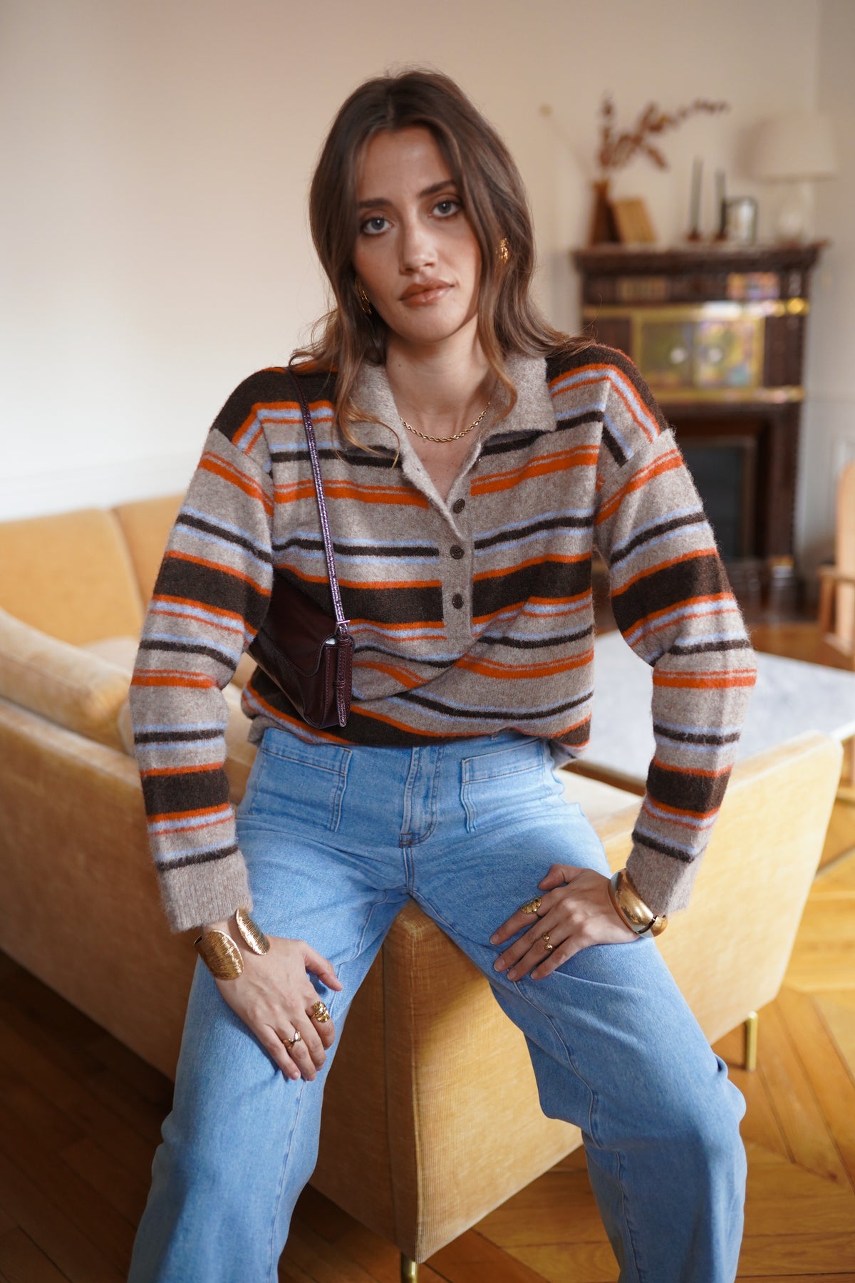 Stripe Kate Knit