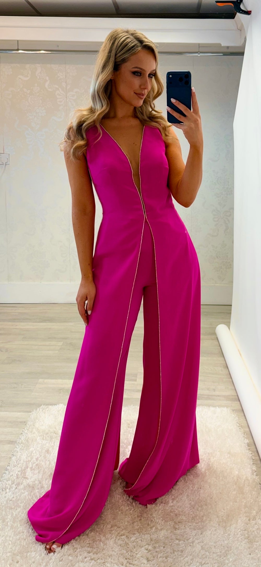 Magenta Jumpsuit