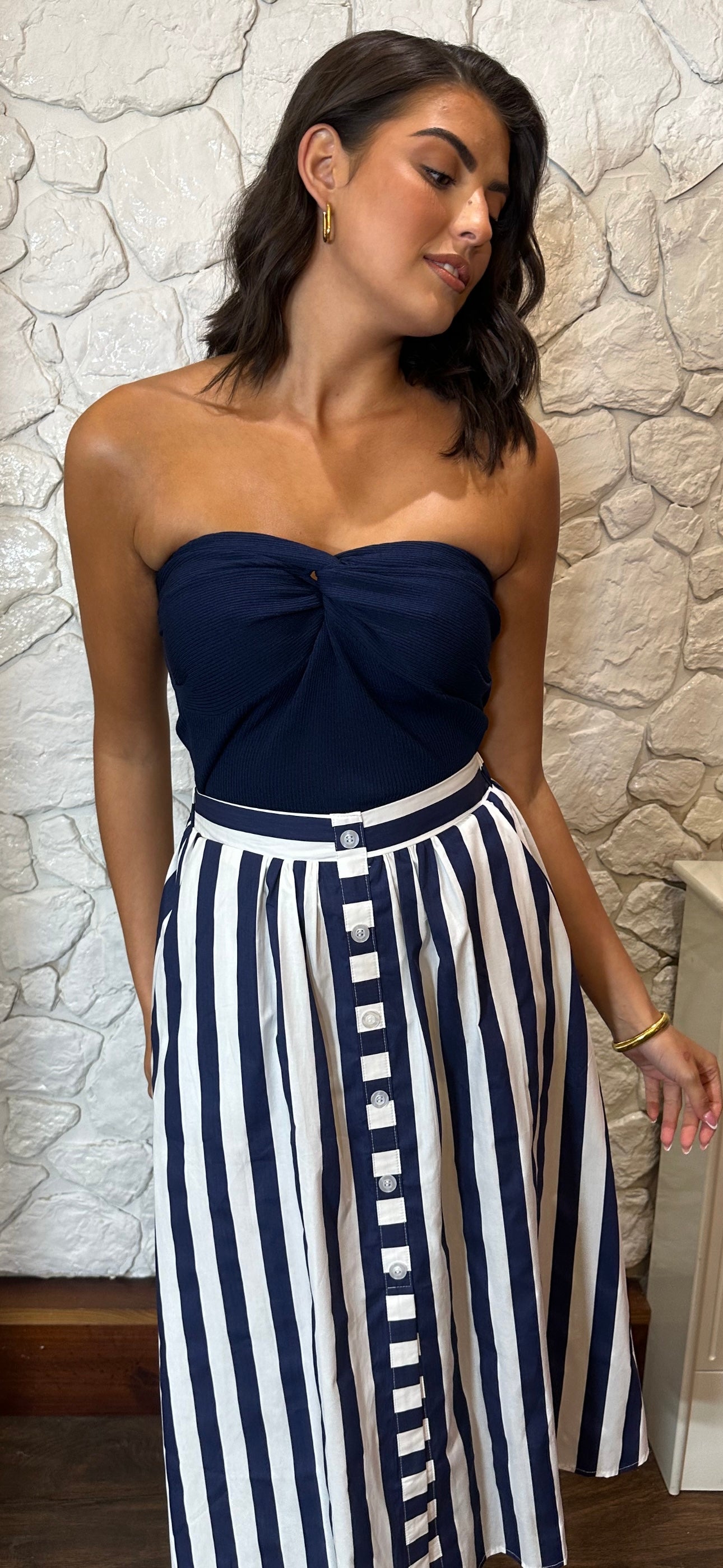 Navy Top