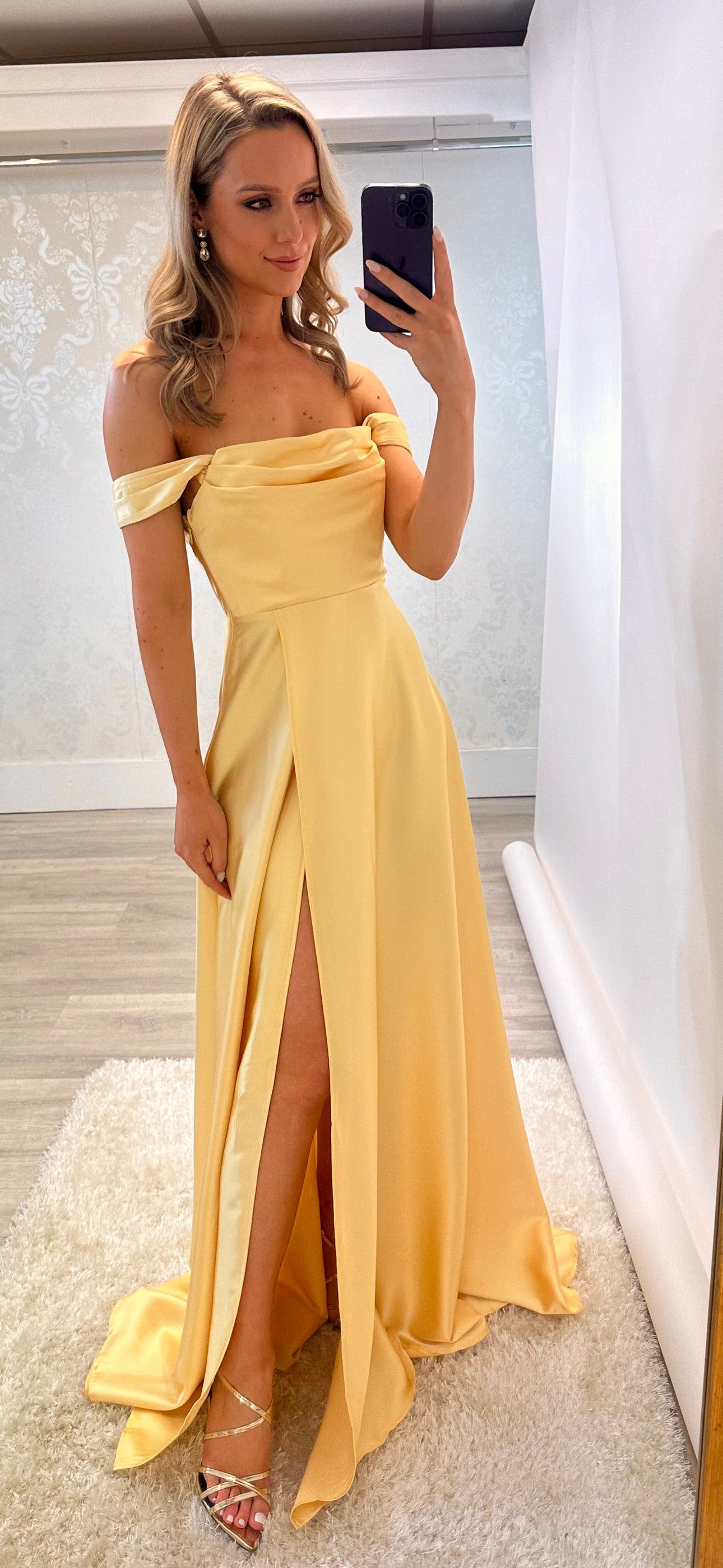 Lemon Bardot Maxi
