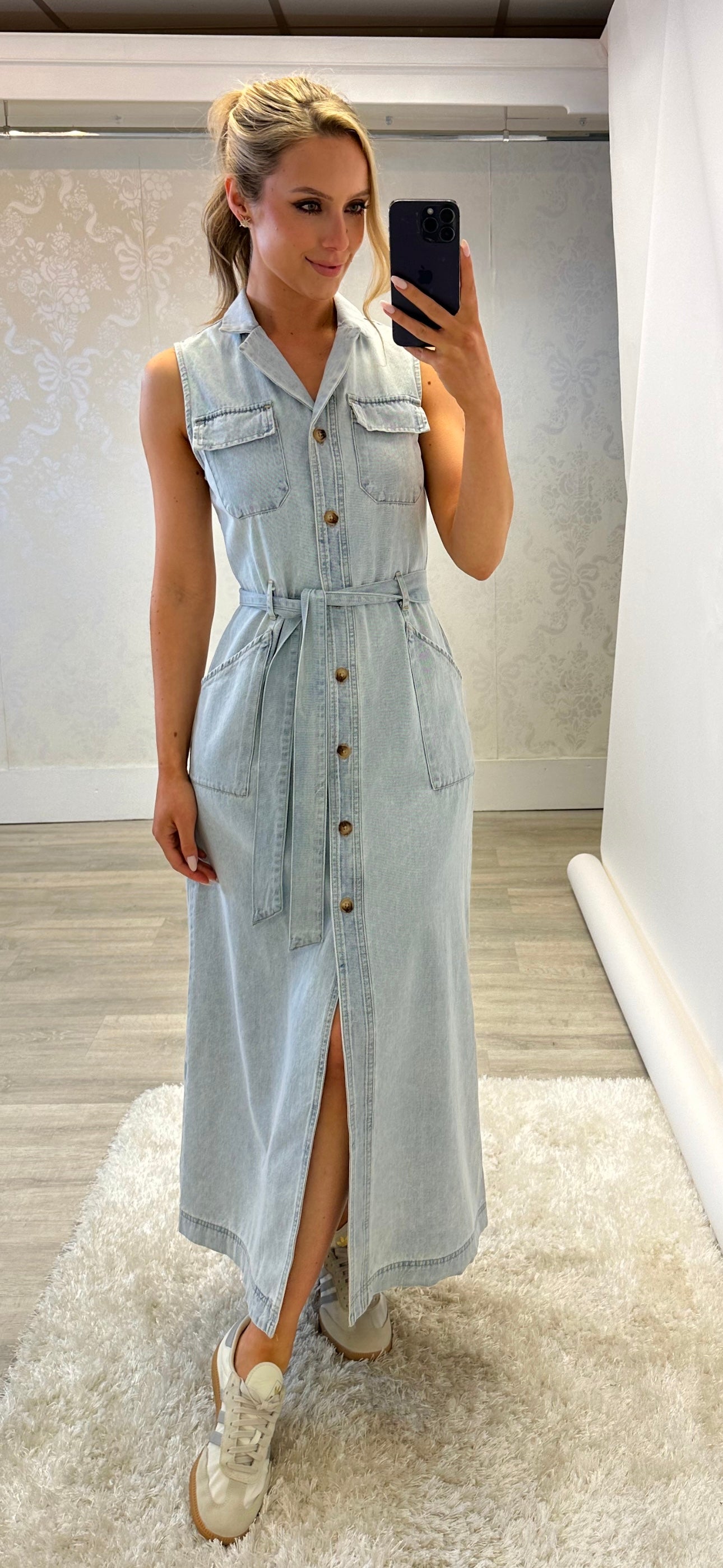 Faded Midi Dress
