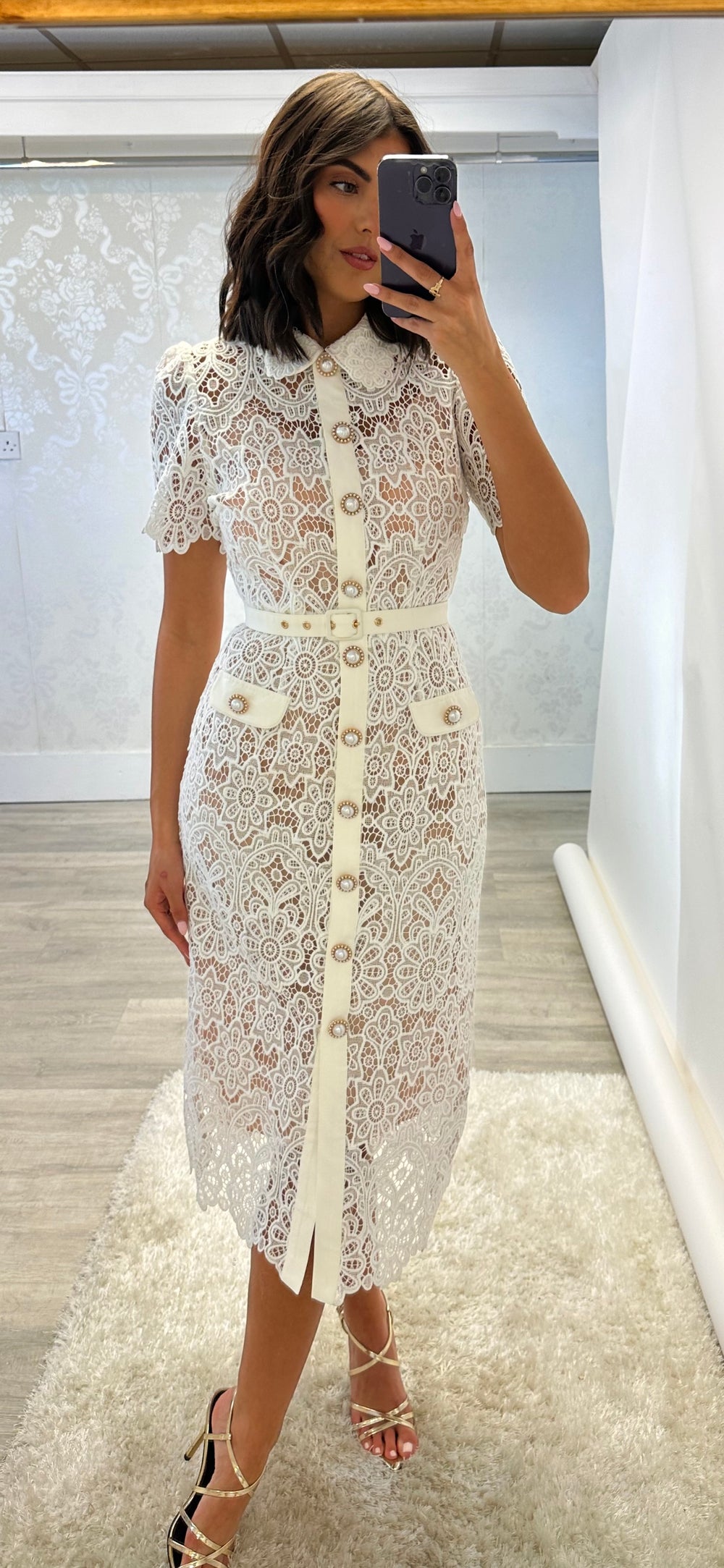 White Lace Dress