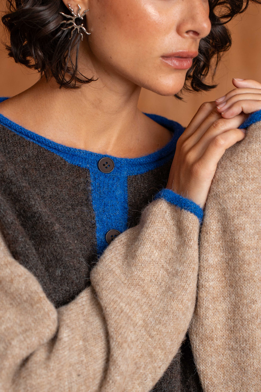 Colourblock Nia Knit
