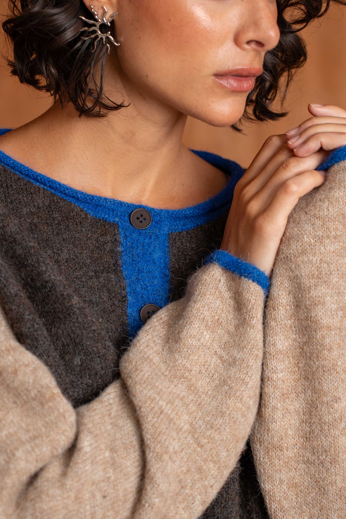 Colourblock Nia Knit