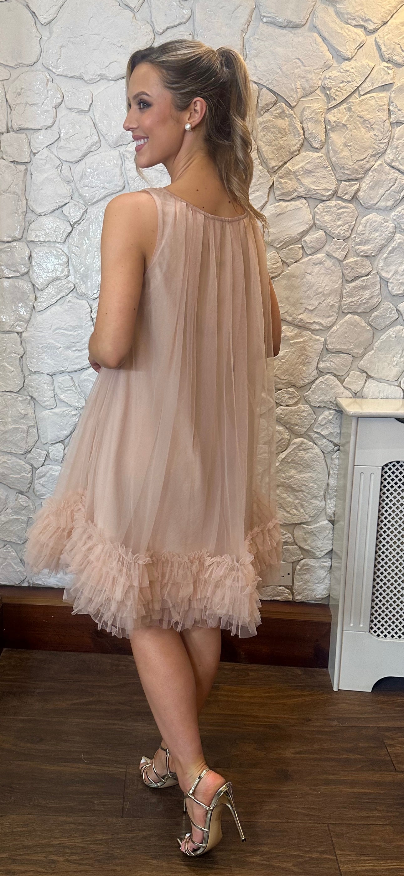 Mocha Tulle