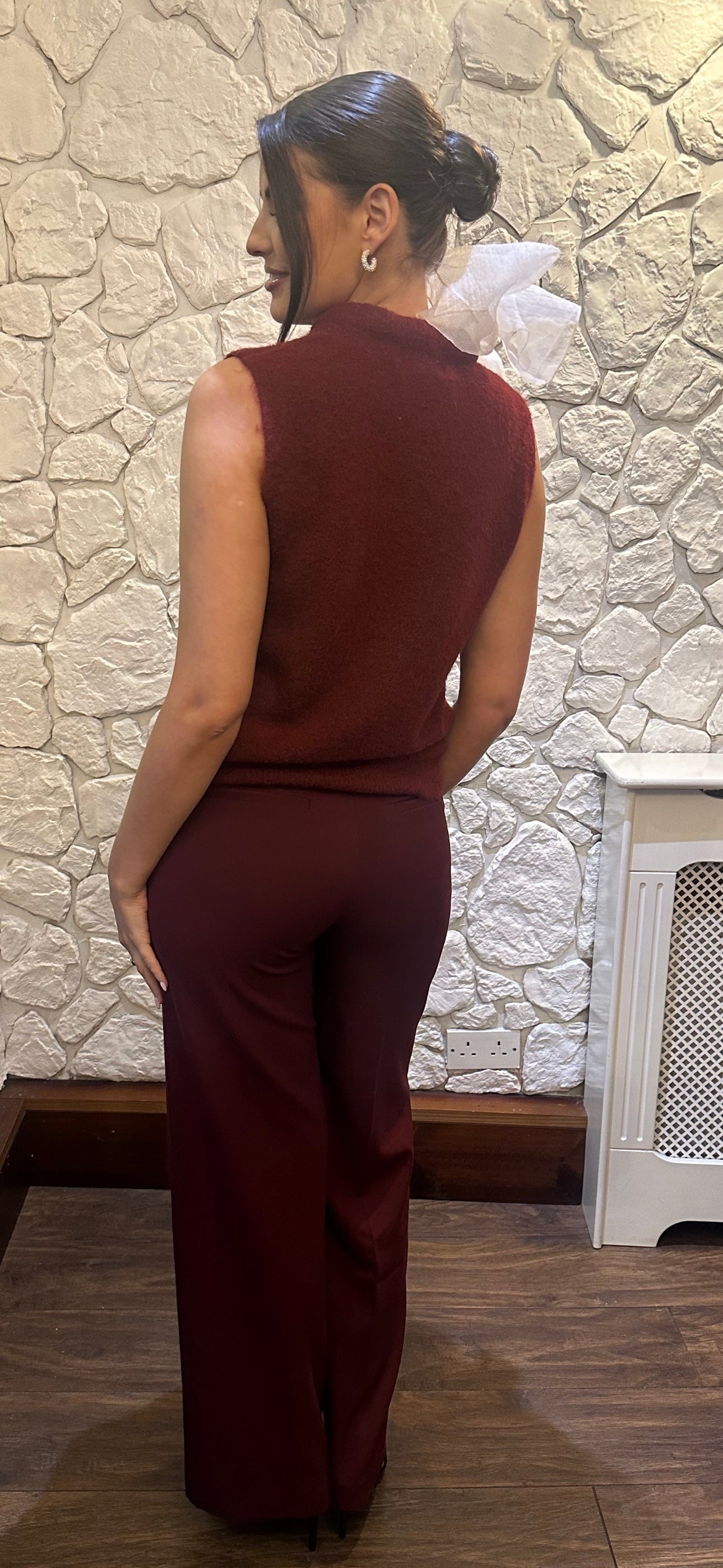 Burgundy Pants