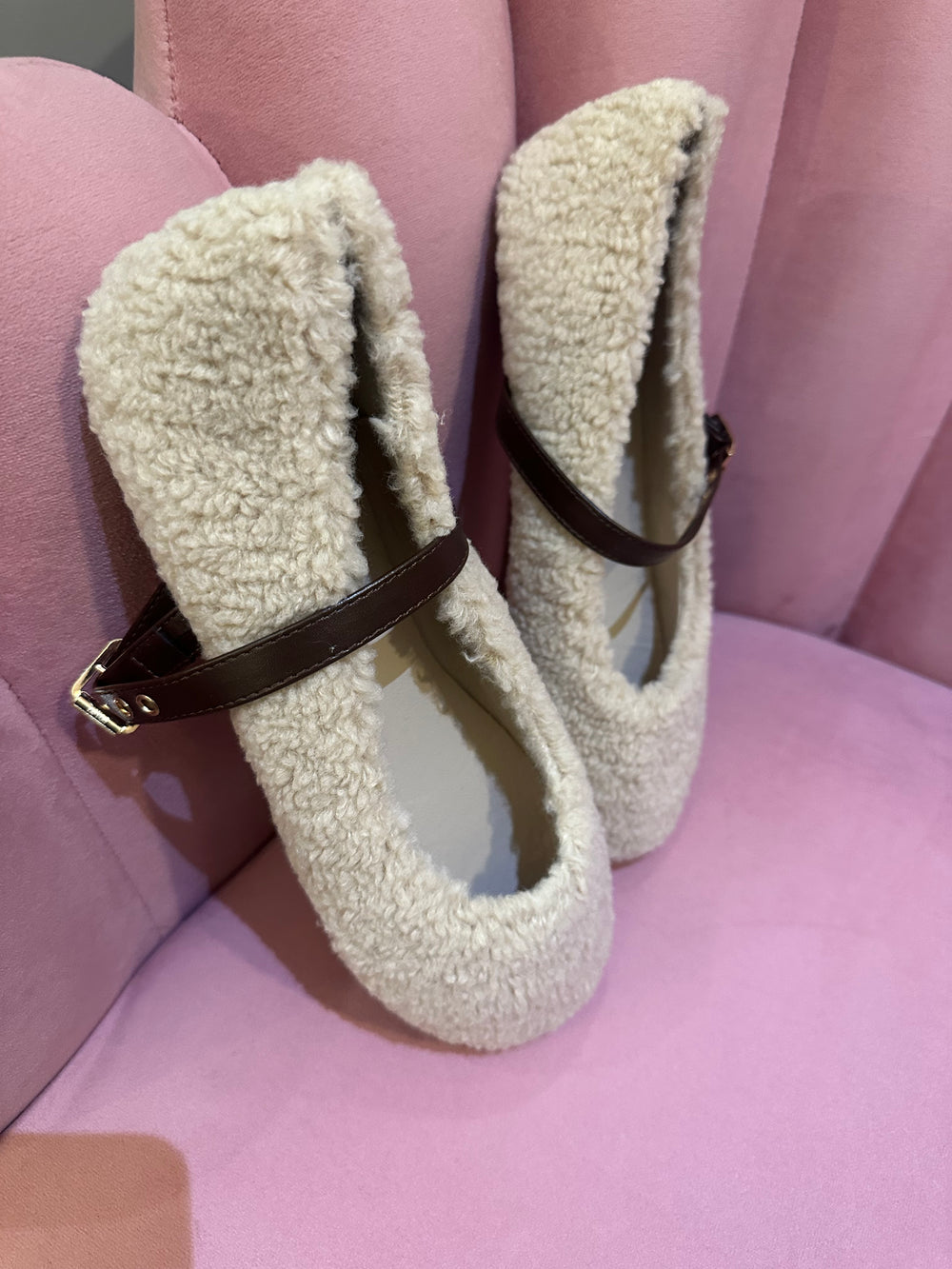 Faux Fur Pumps