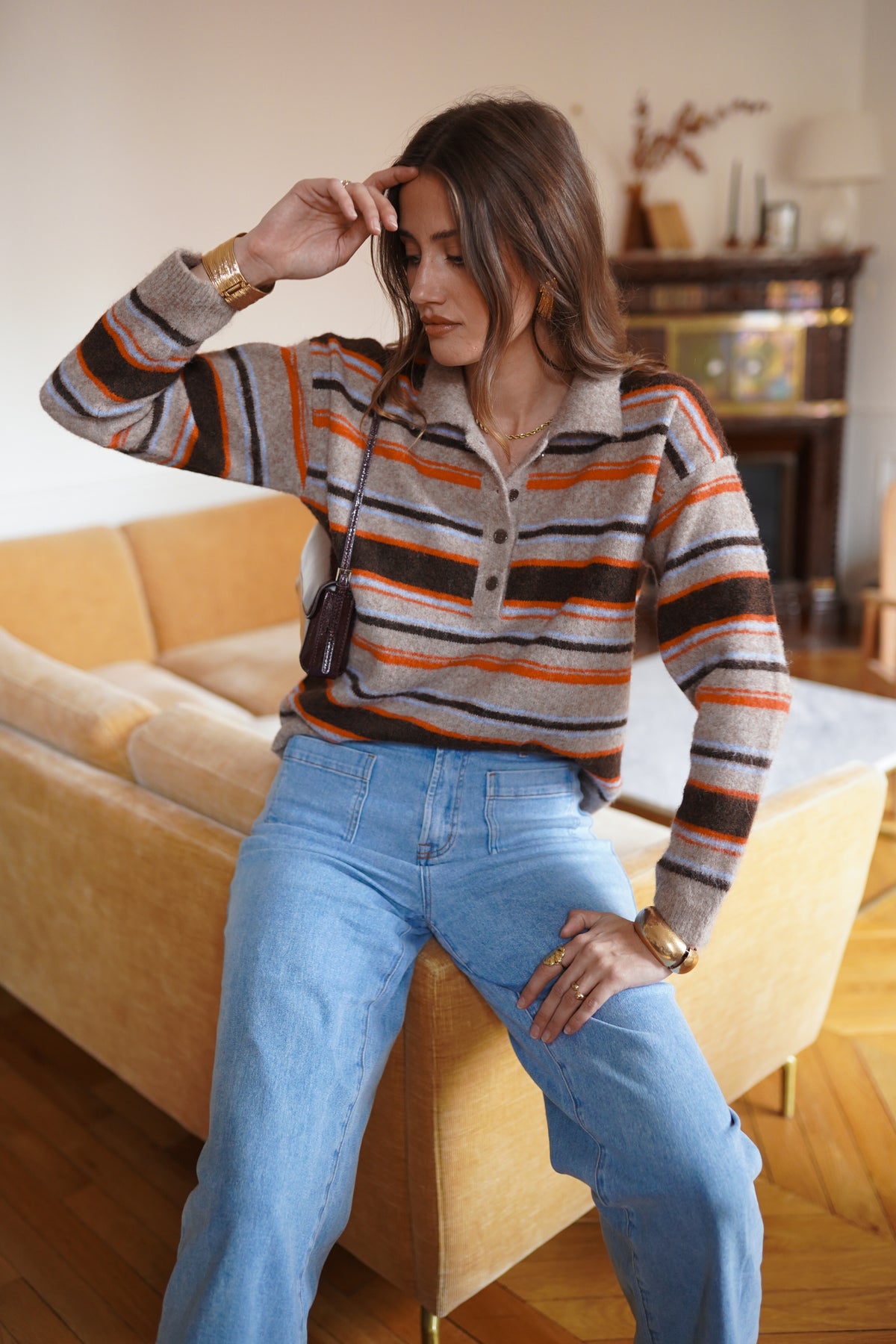 Stripe Kate Knit