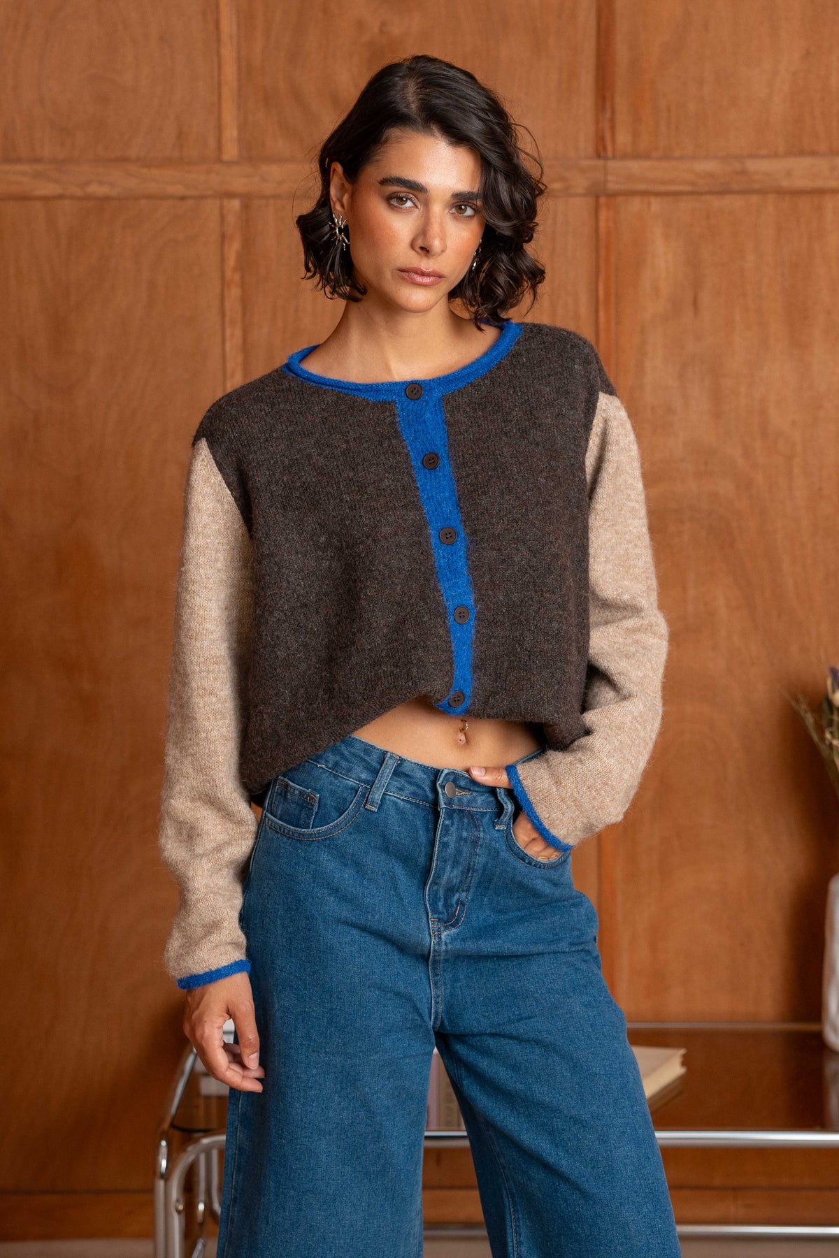 Colourblock Nia Knit