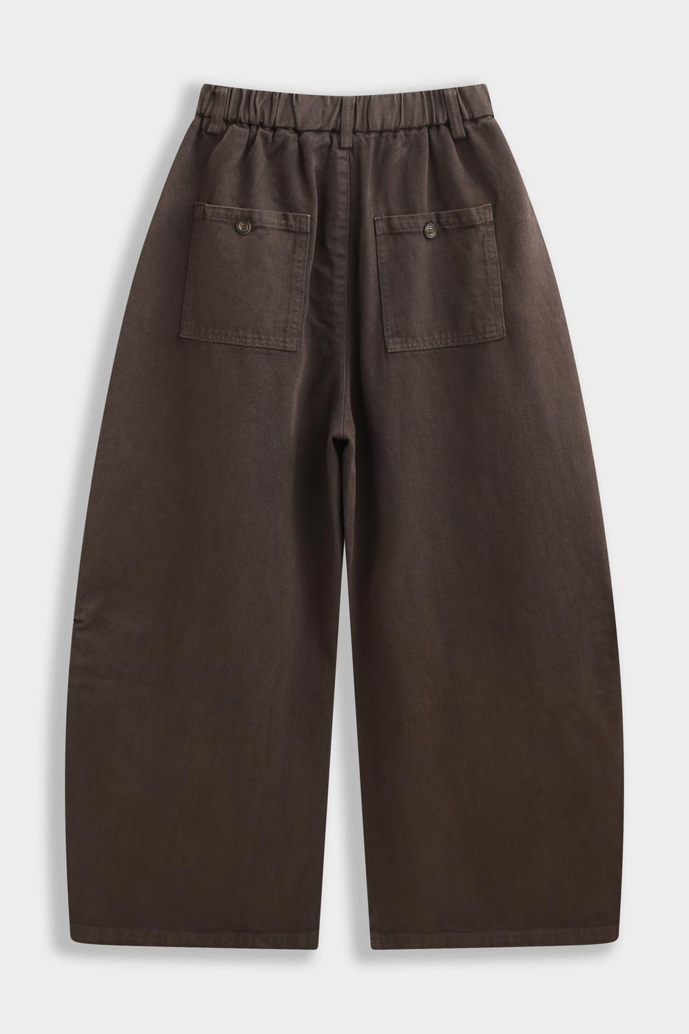 Brown Barrel Jeans