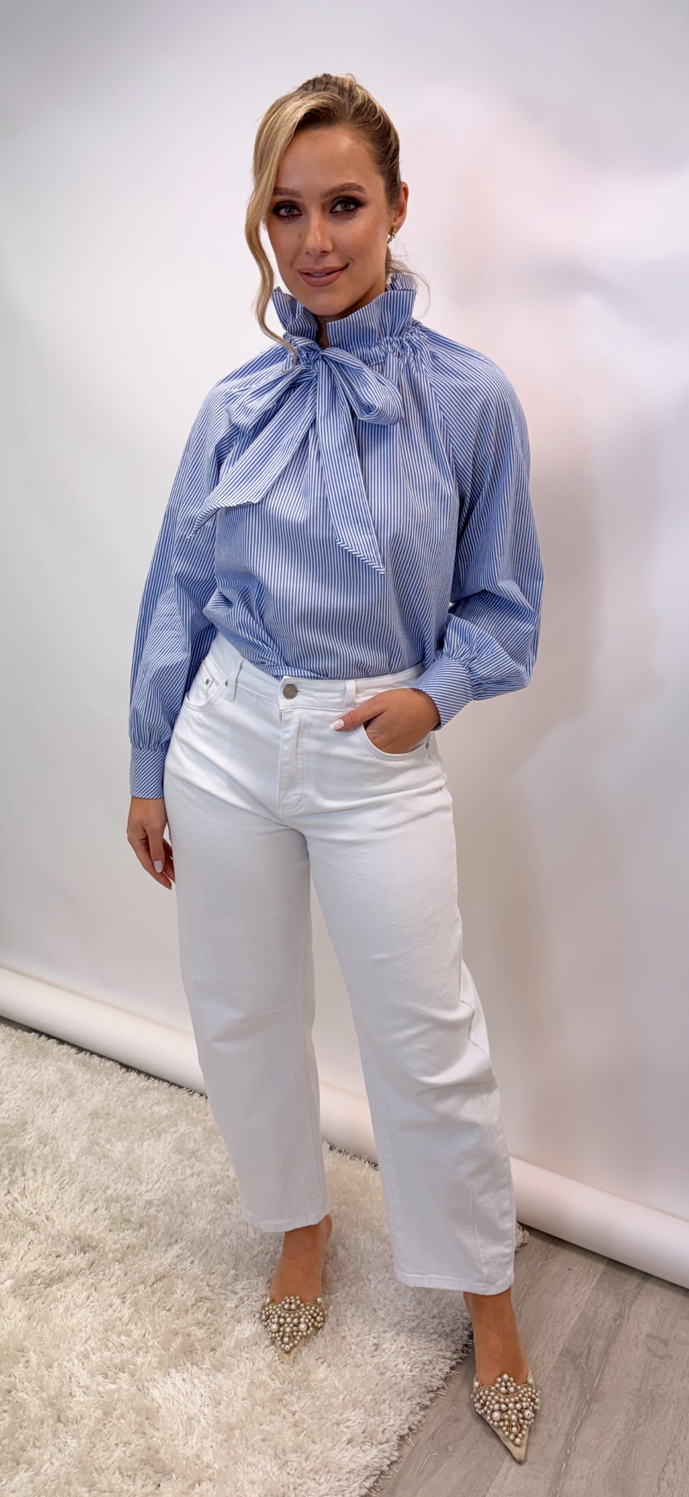 Blue Stripe Shirt