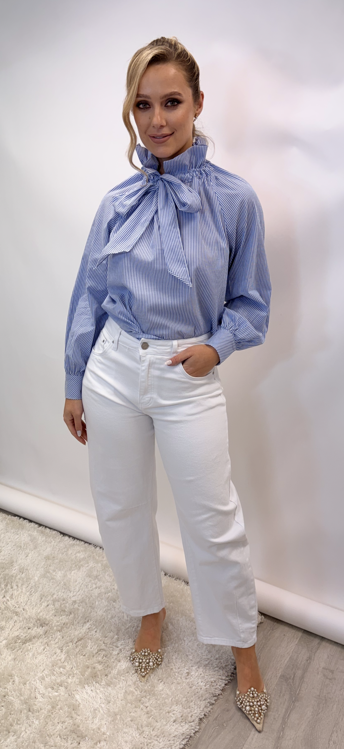 Blue Stripe Shirt