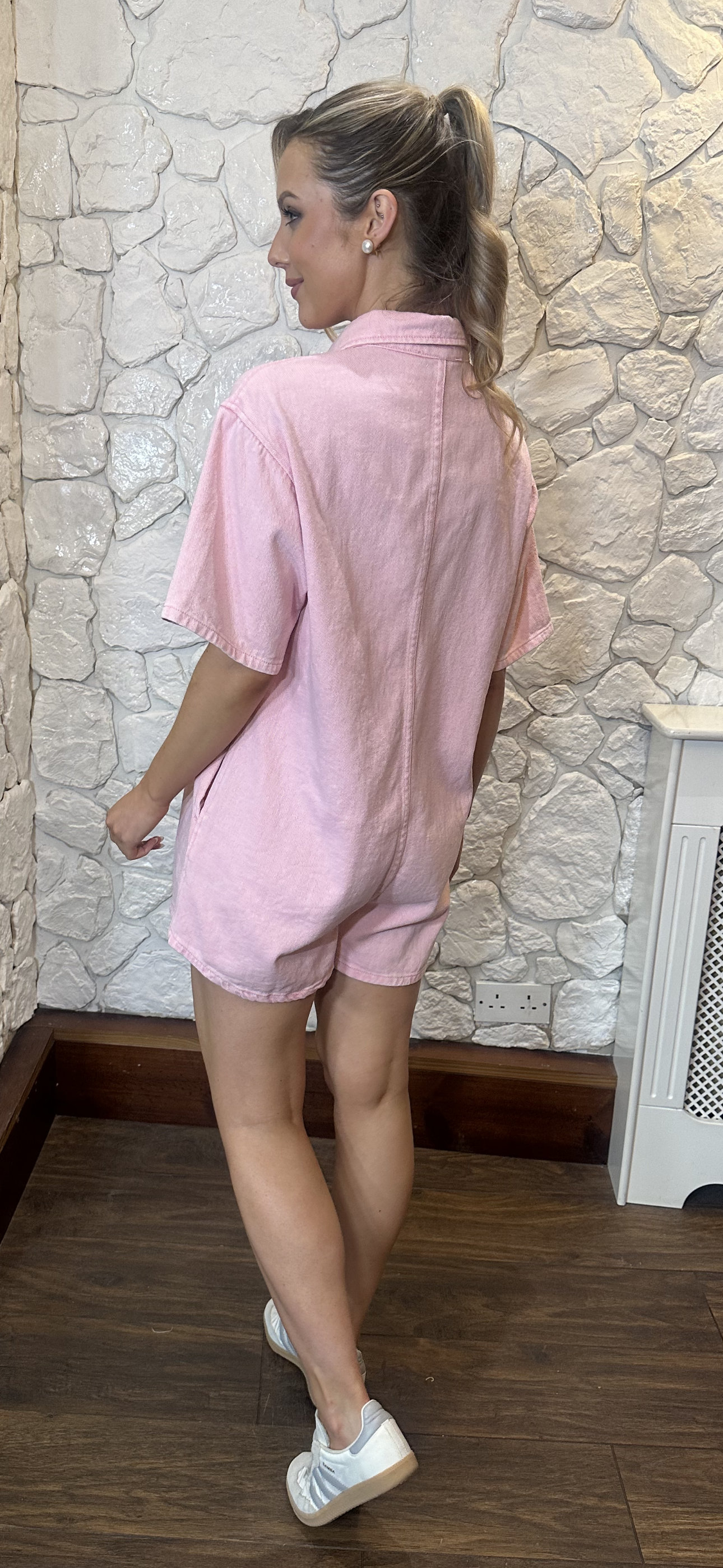 Pink Playsuit