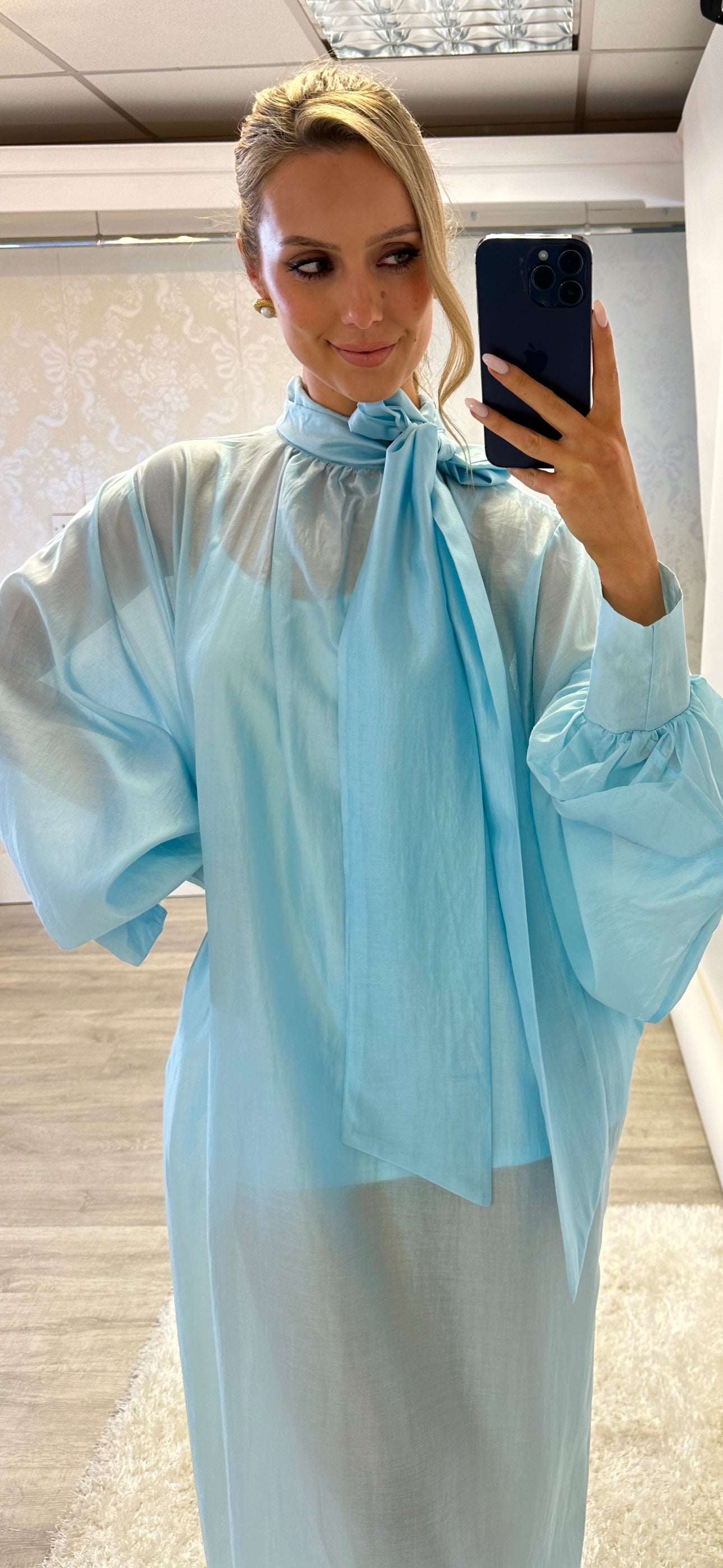 Sky Shift Dress