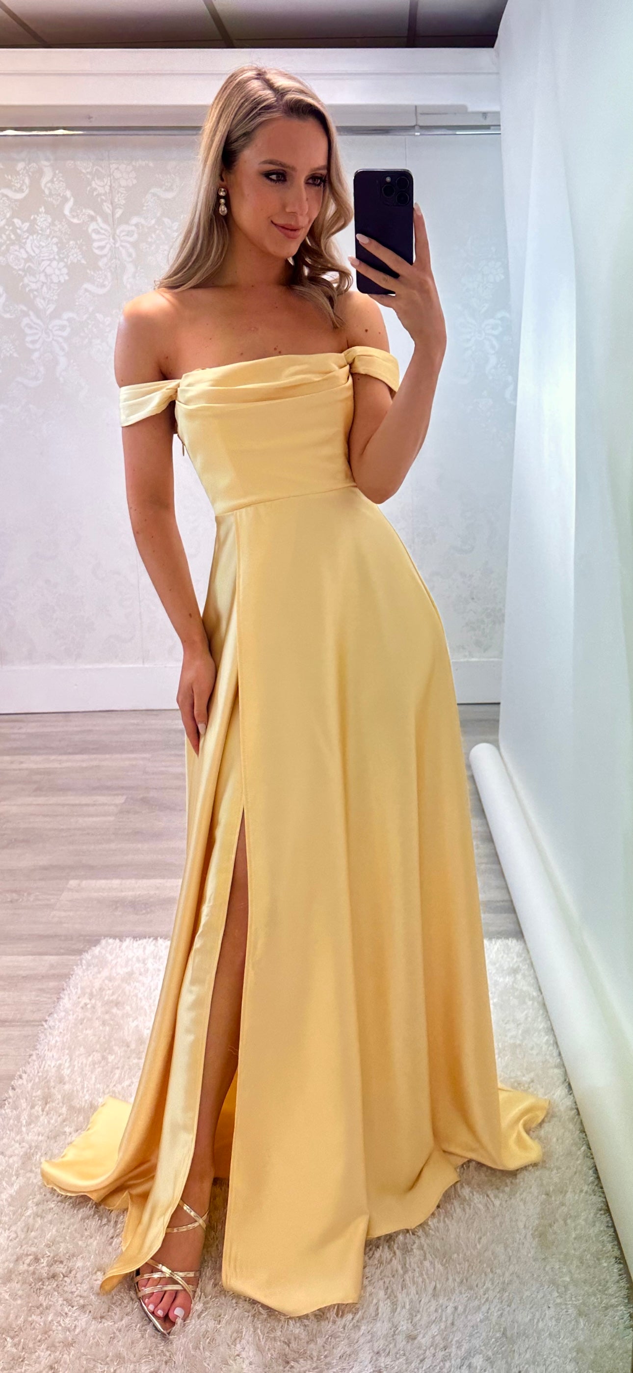 Lemon Bardot Maxi