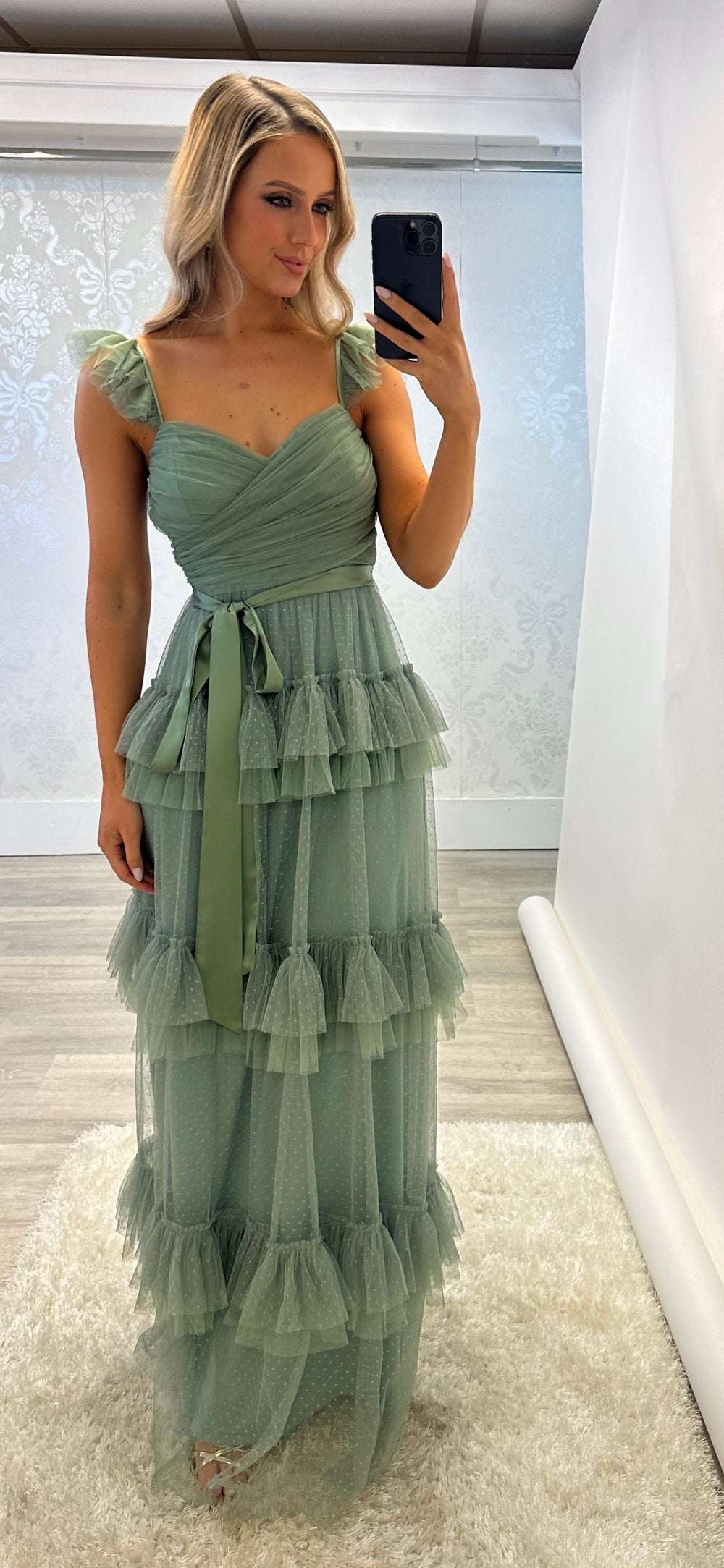 Sage Tulle