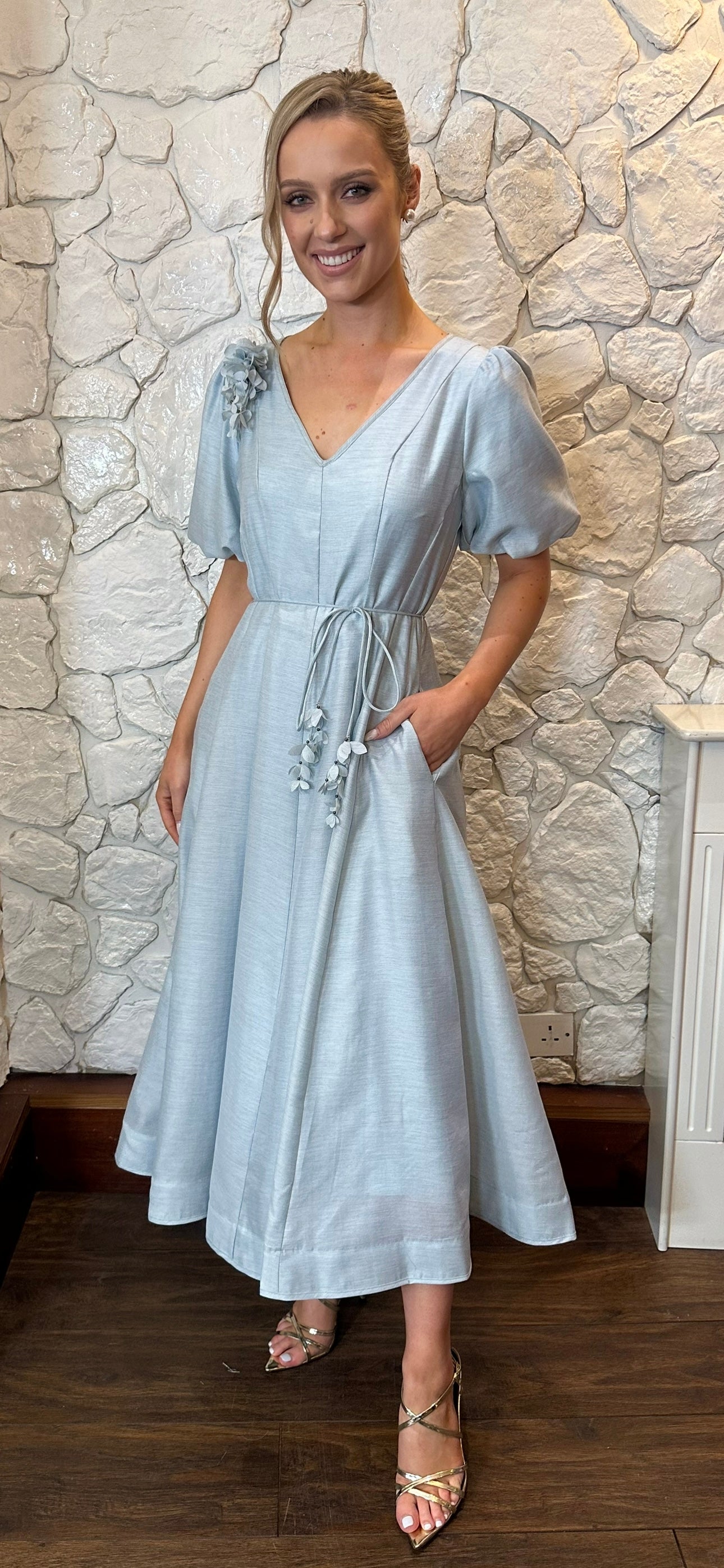 Powder Swing Dress