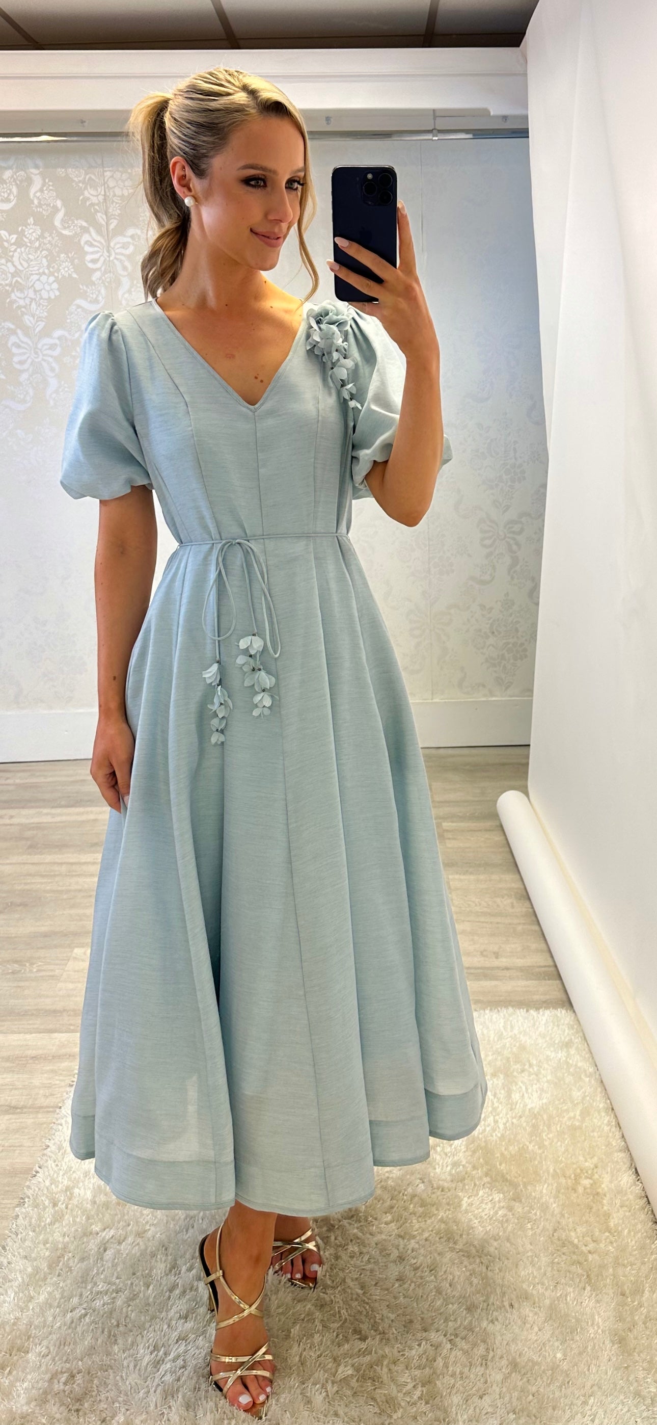 Powder Swing Dress