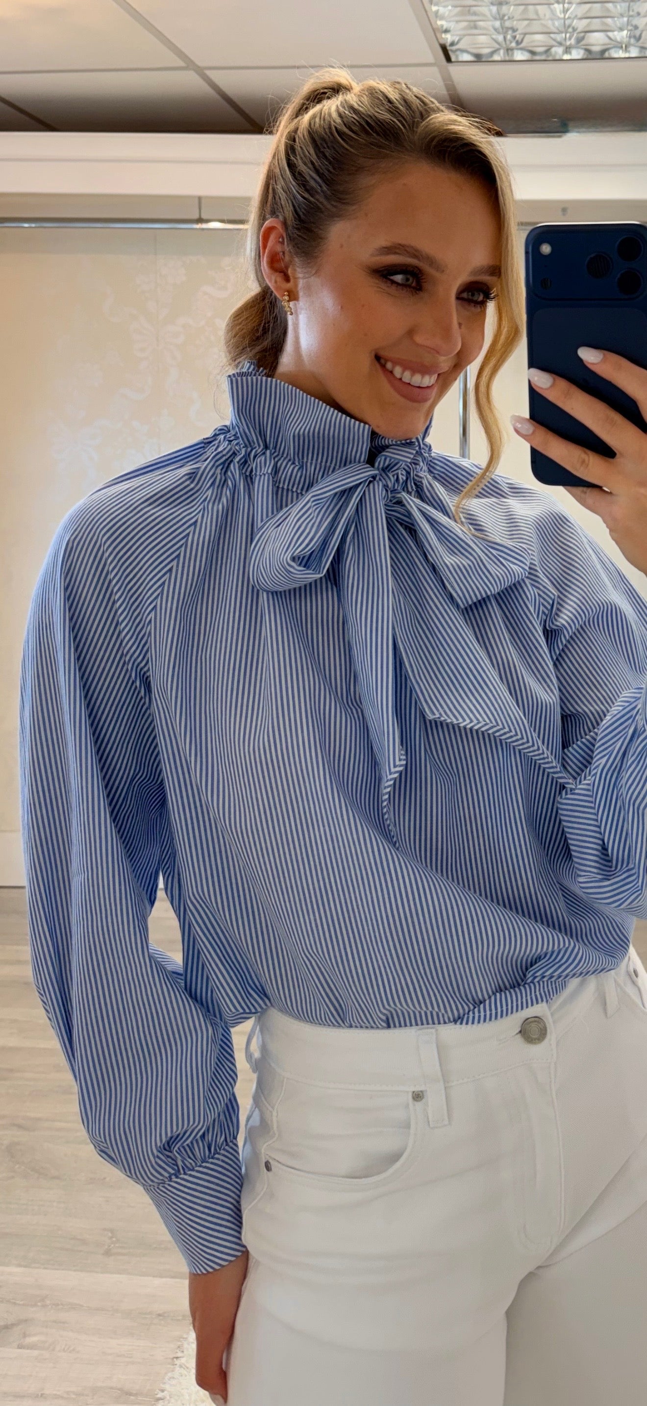 Blue Stripe Shirt