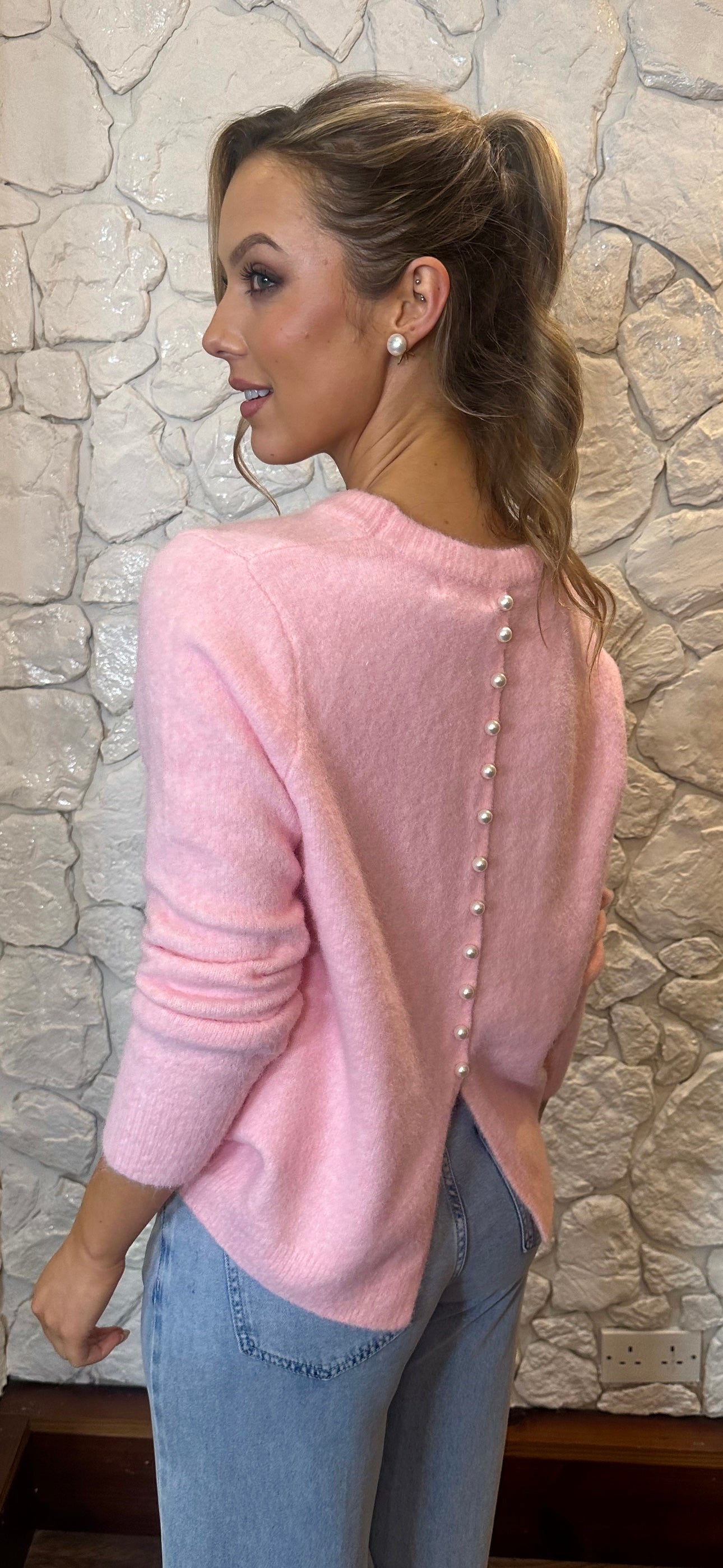 Pink Pearl Knit