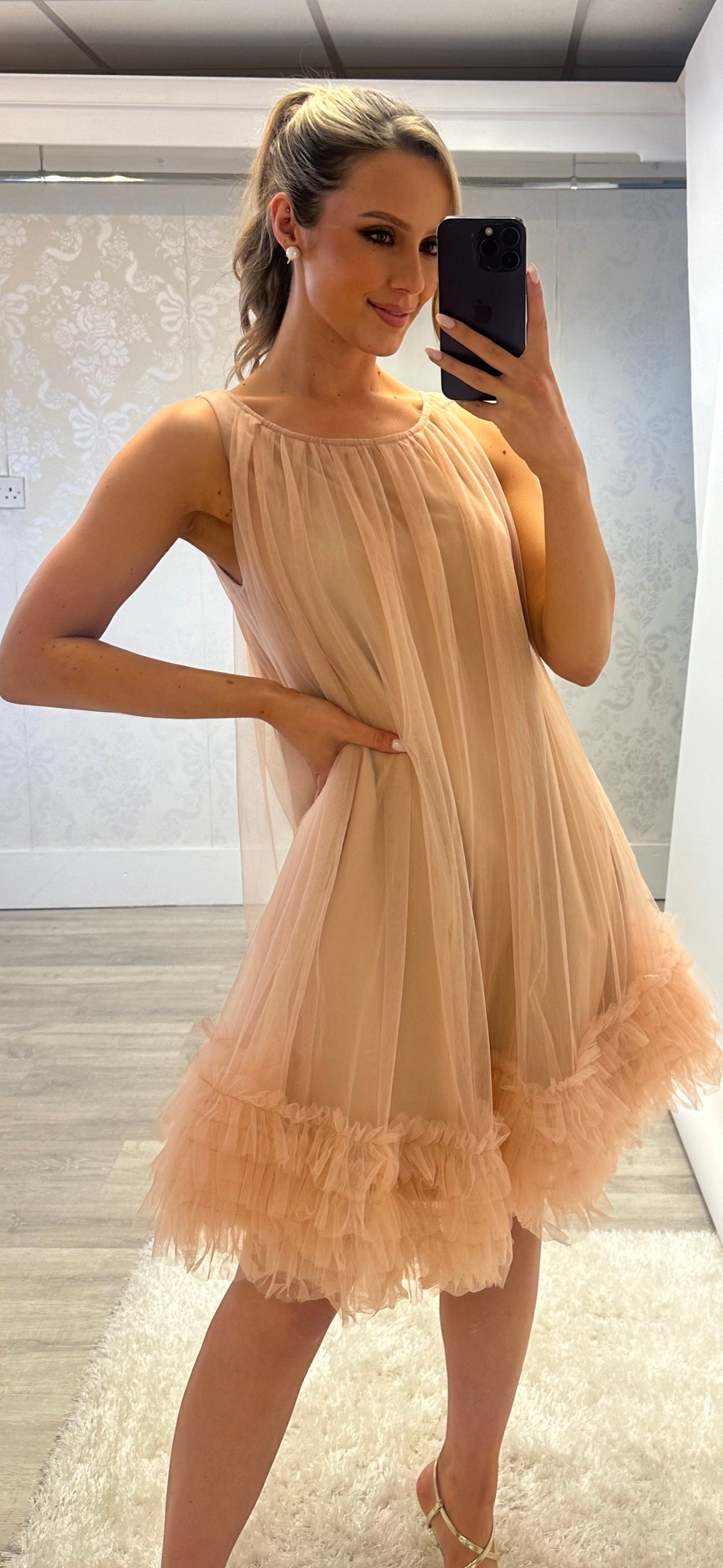 Mocha Tulle