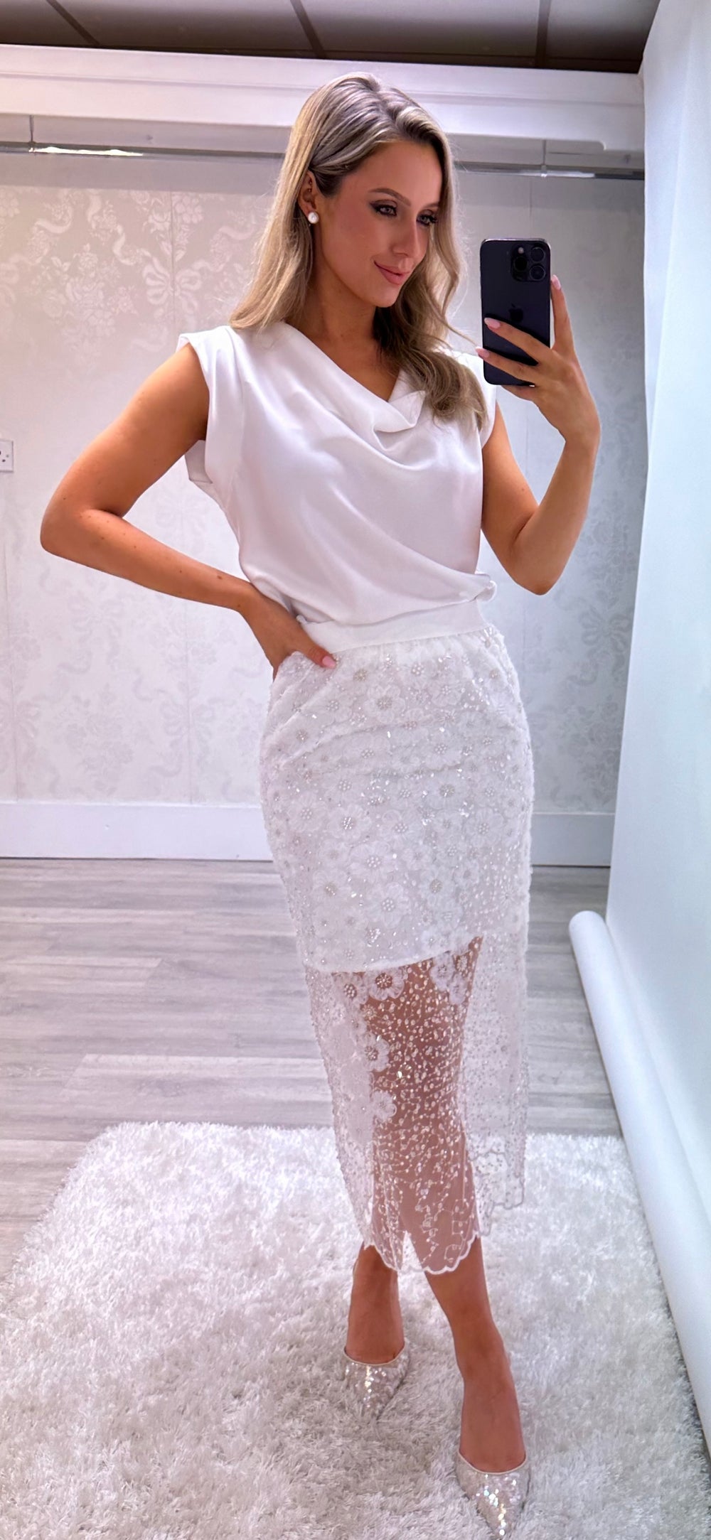 Embellished Skirt