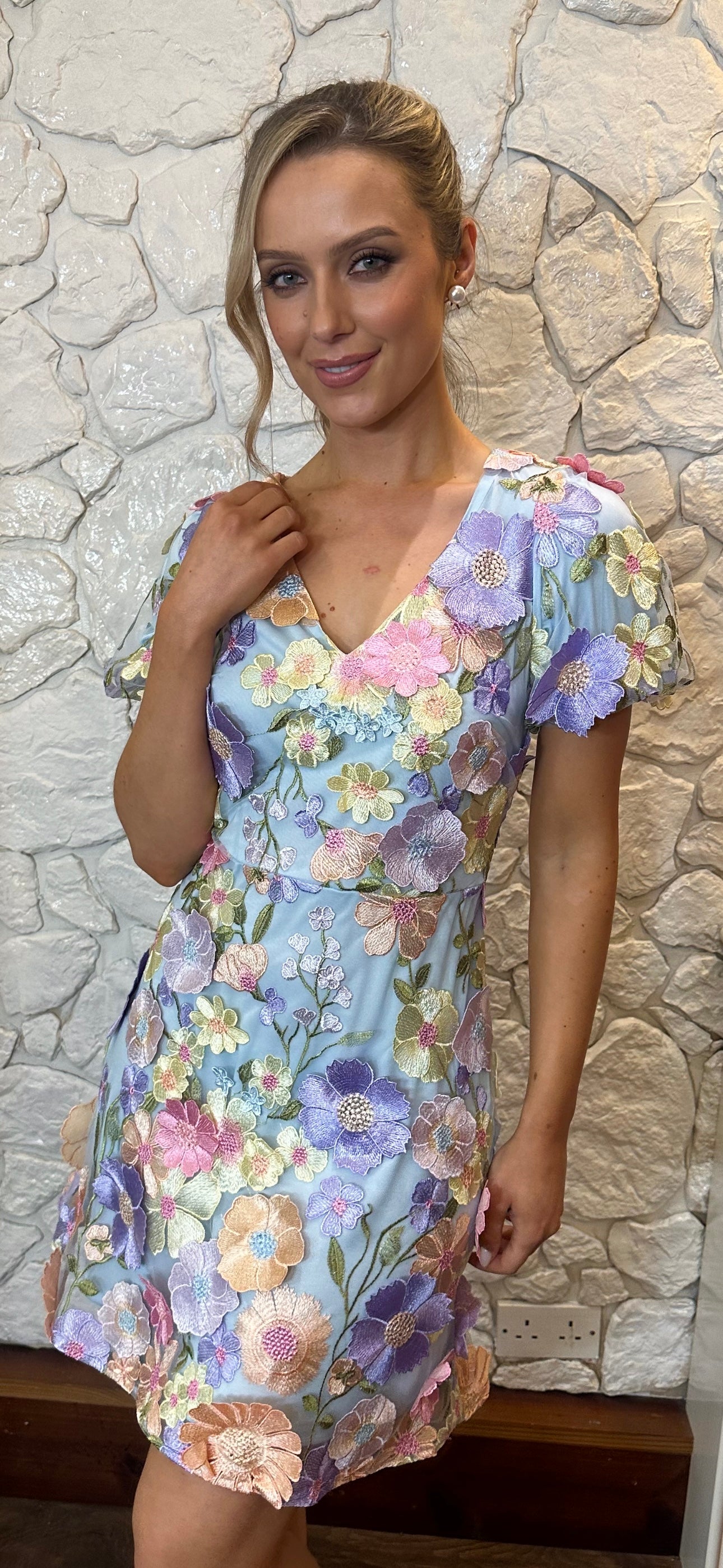 Applique Blue