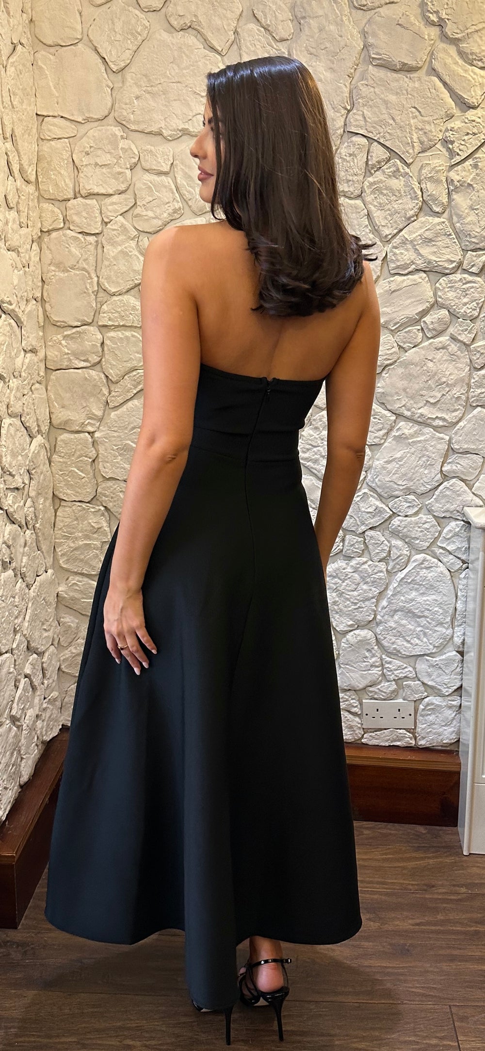 Black Bandage Midi