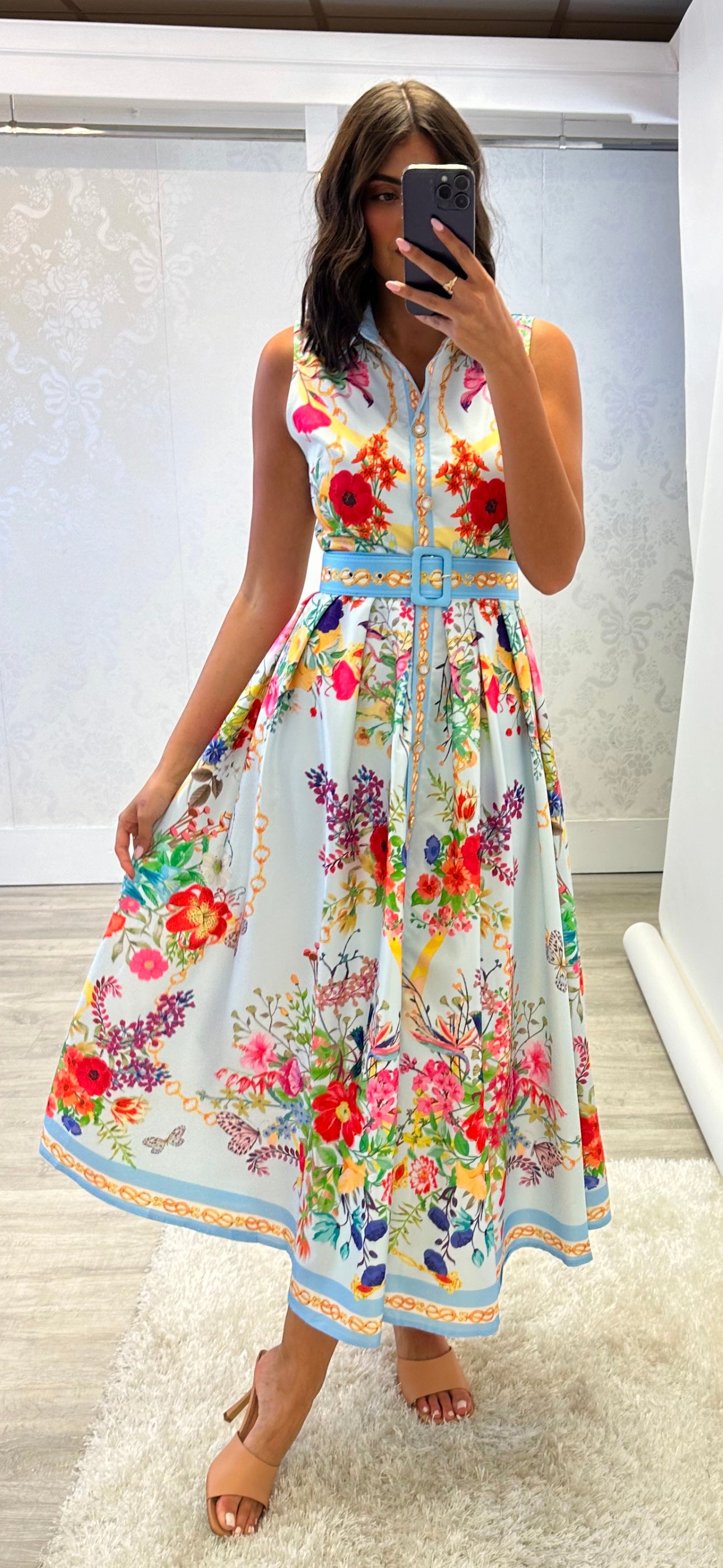 Ali Print Dress