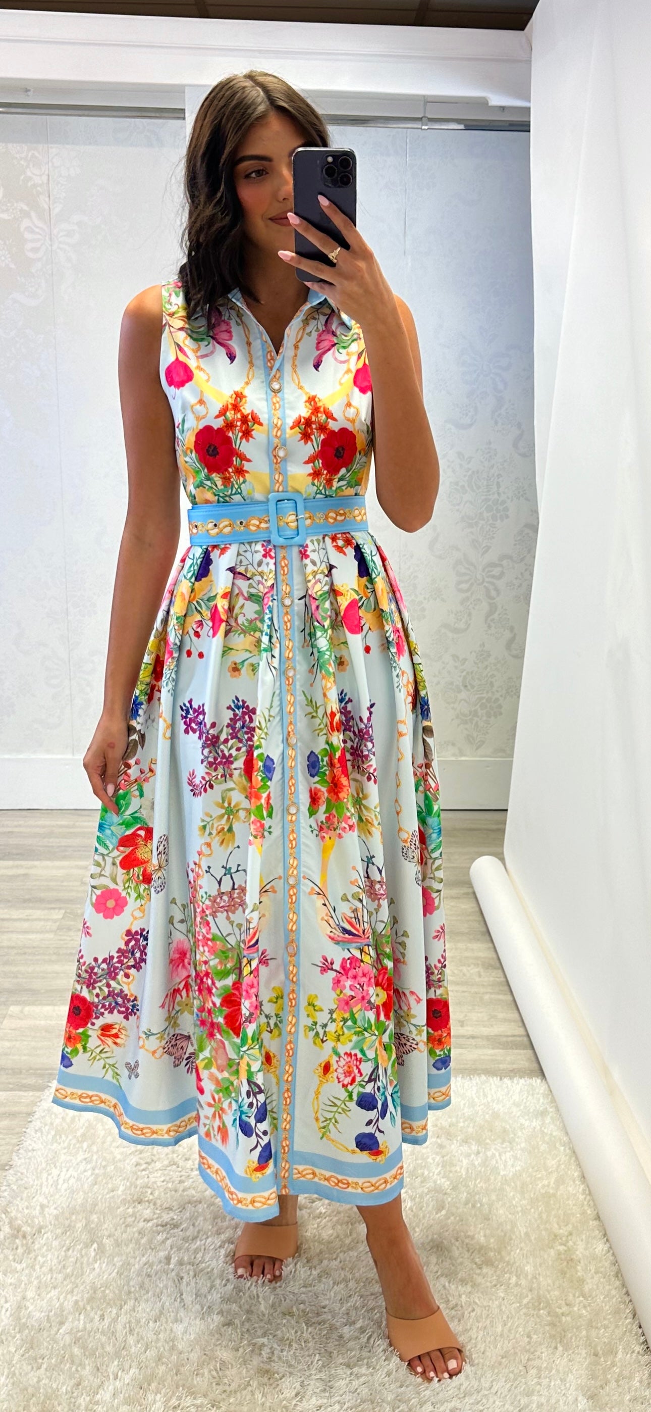 Ali Print Dress