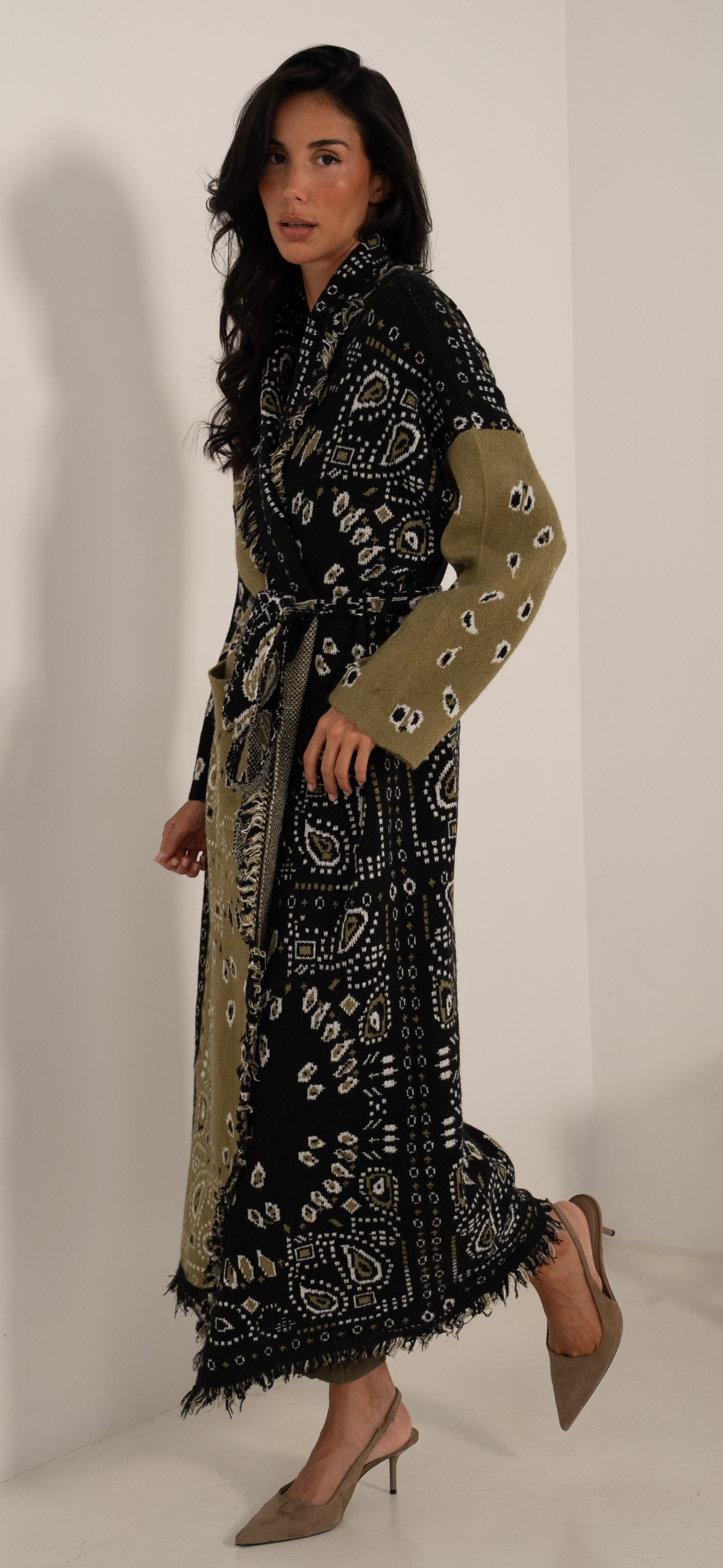 Khaki Maxi Knit