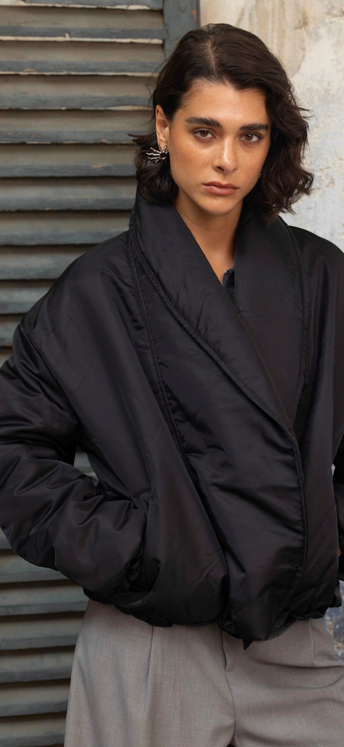 Wrap Puffa Jacket
