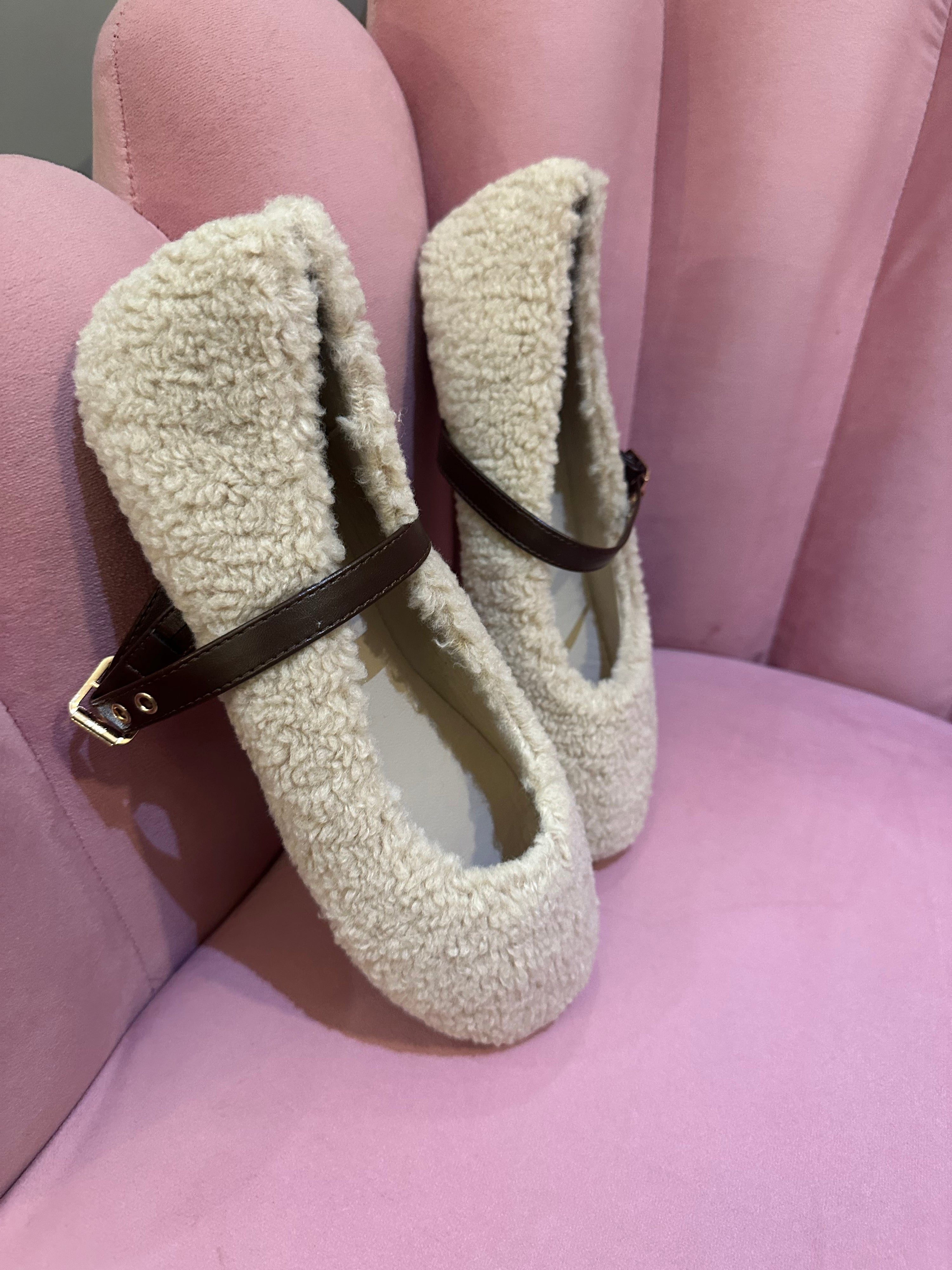 Faux Fur Pumps