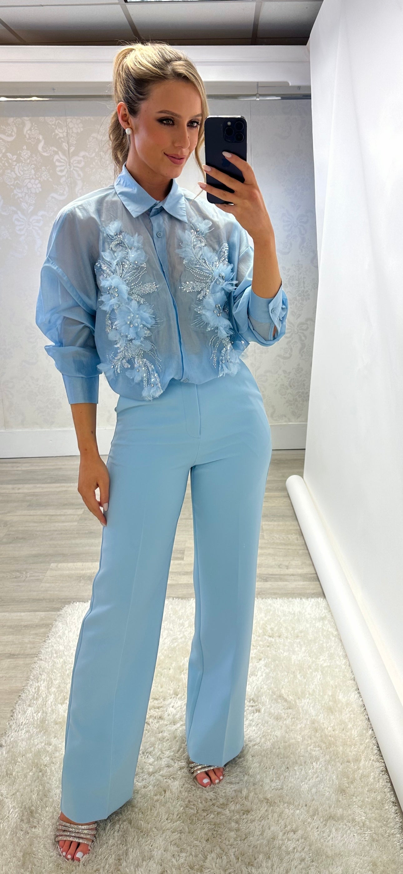 Sky Blue Pants