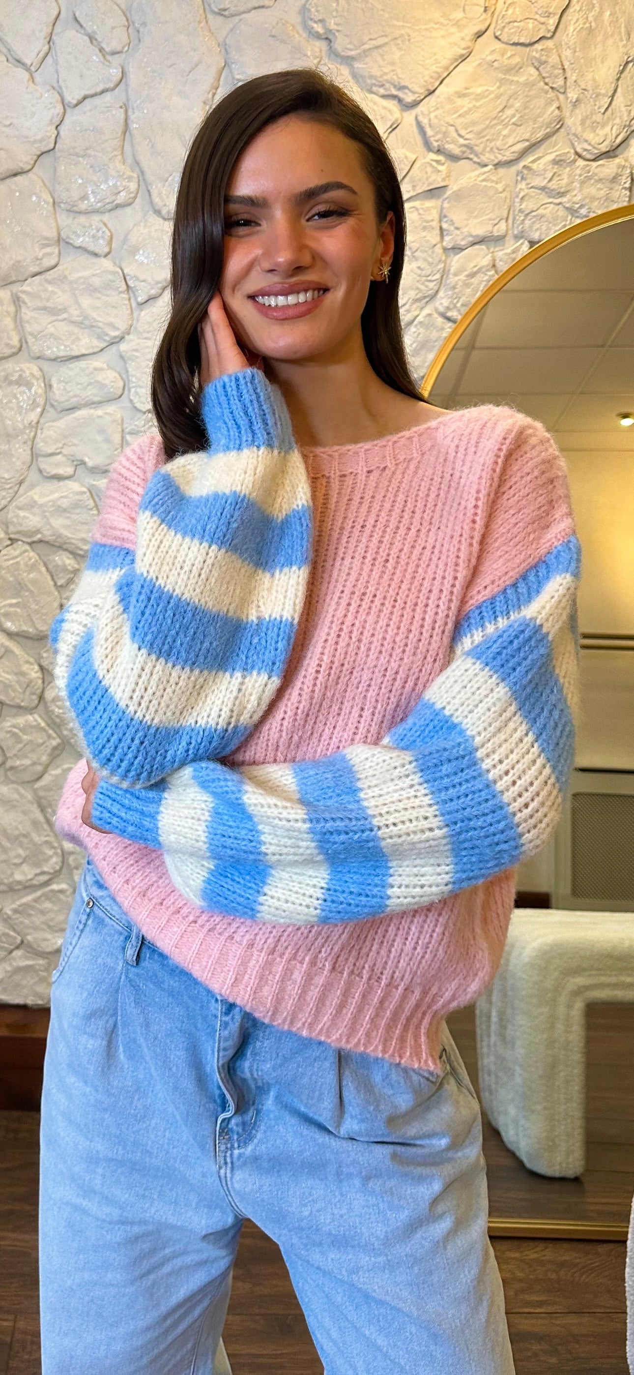 Love Stripe Knit