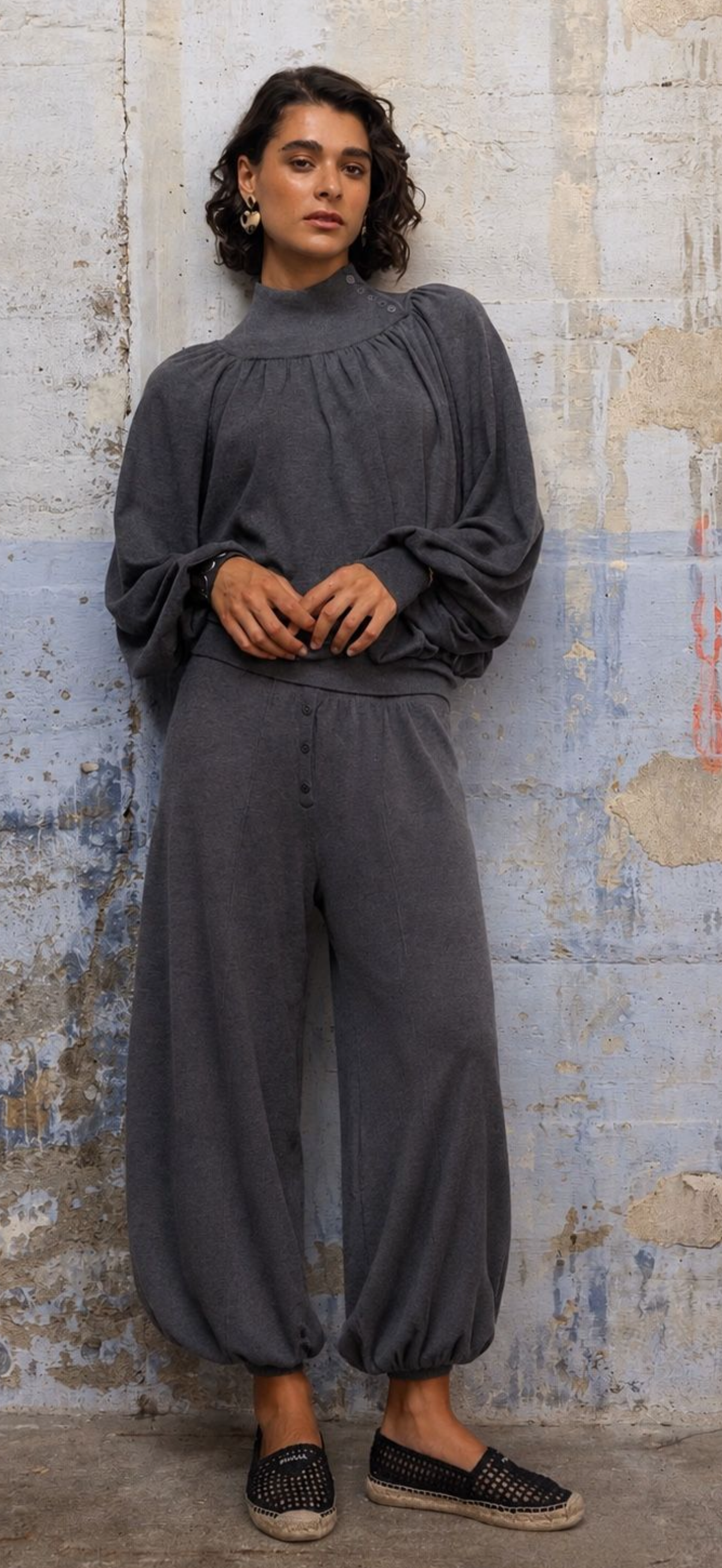 Grey Knit Set