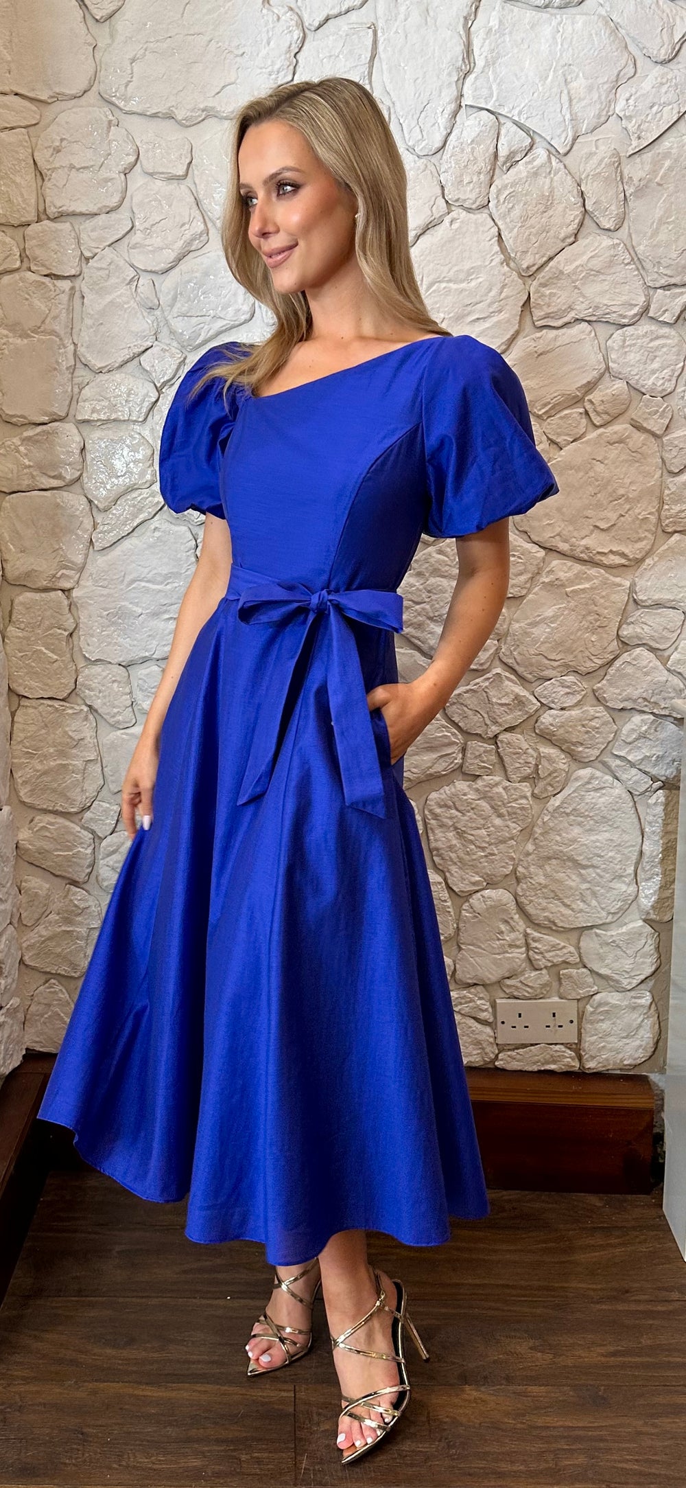 Royal Midi Dress