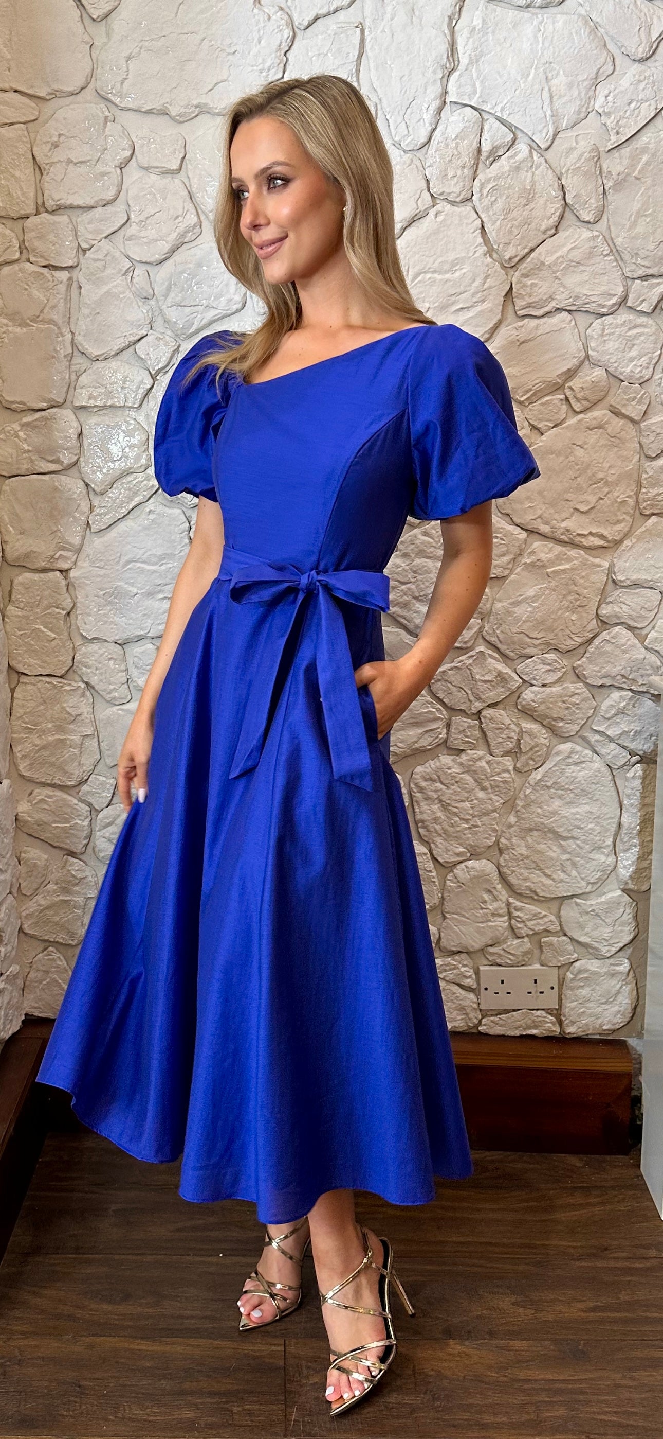 Royal Midi Dress