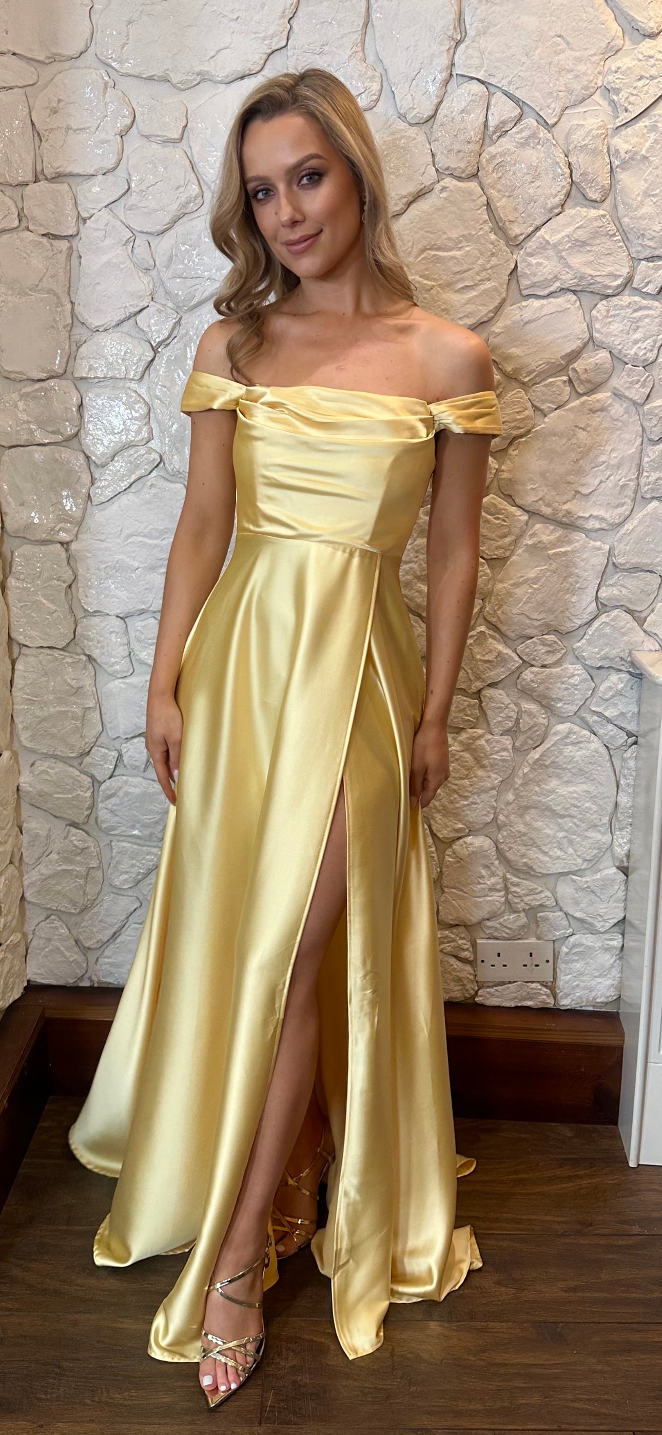 Lemon Bardot Maxi