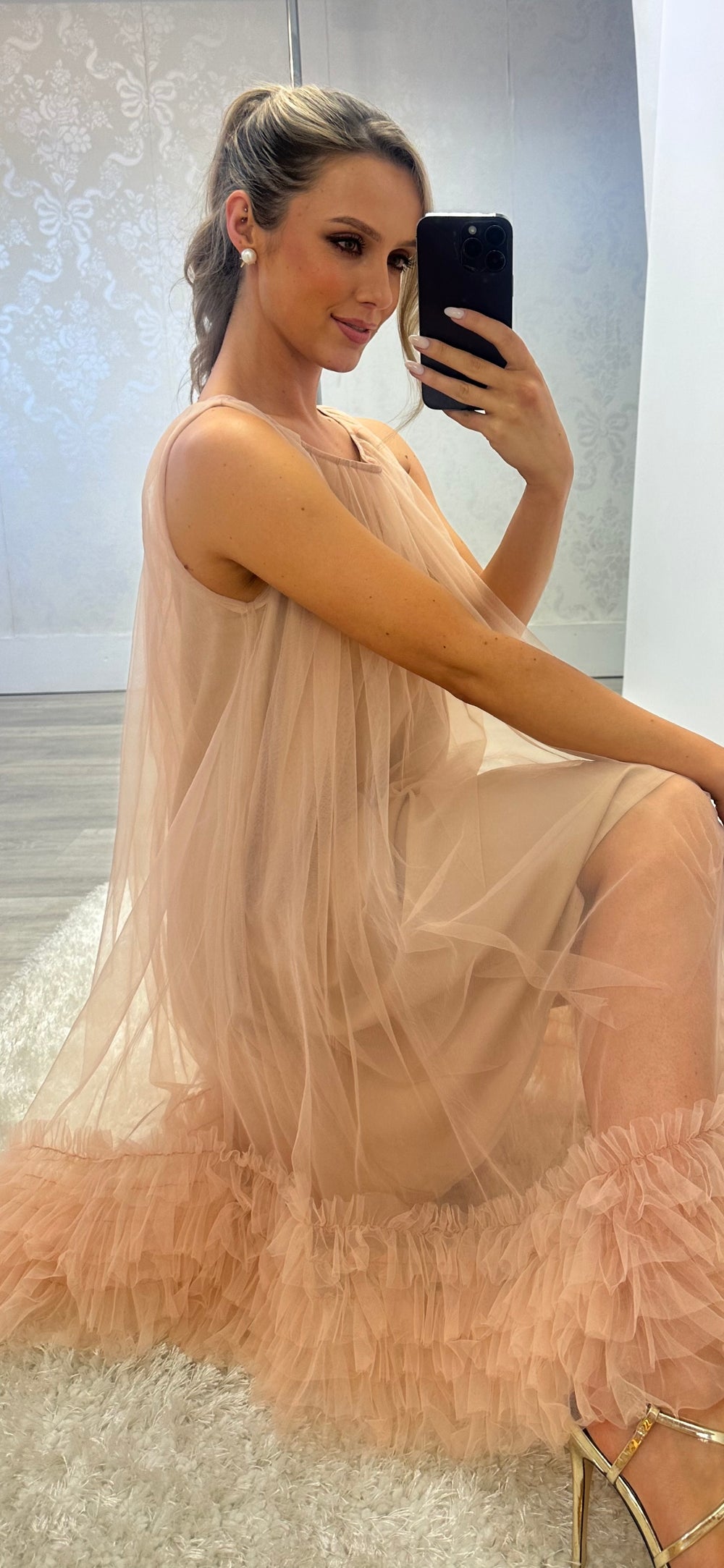 Mocha Tulle