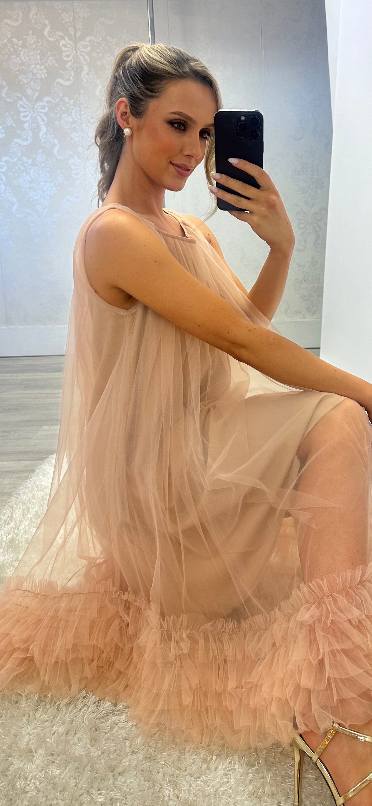 Mocha Tulle