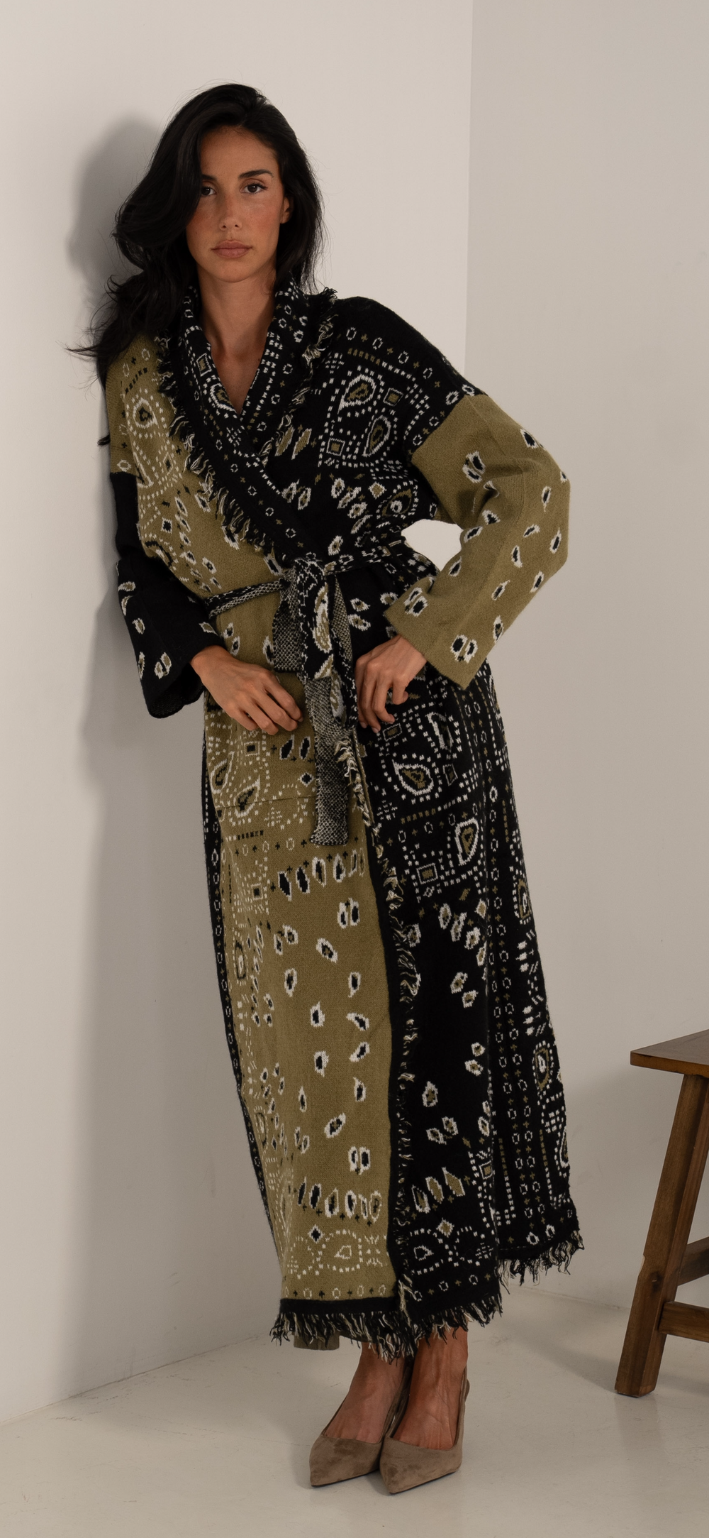 Khaki Maxi Knit