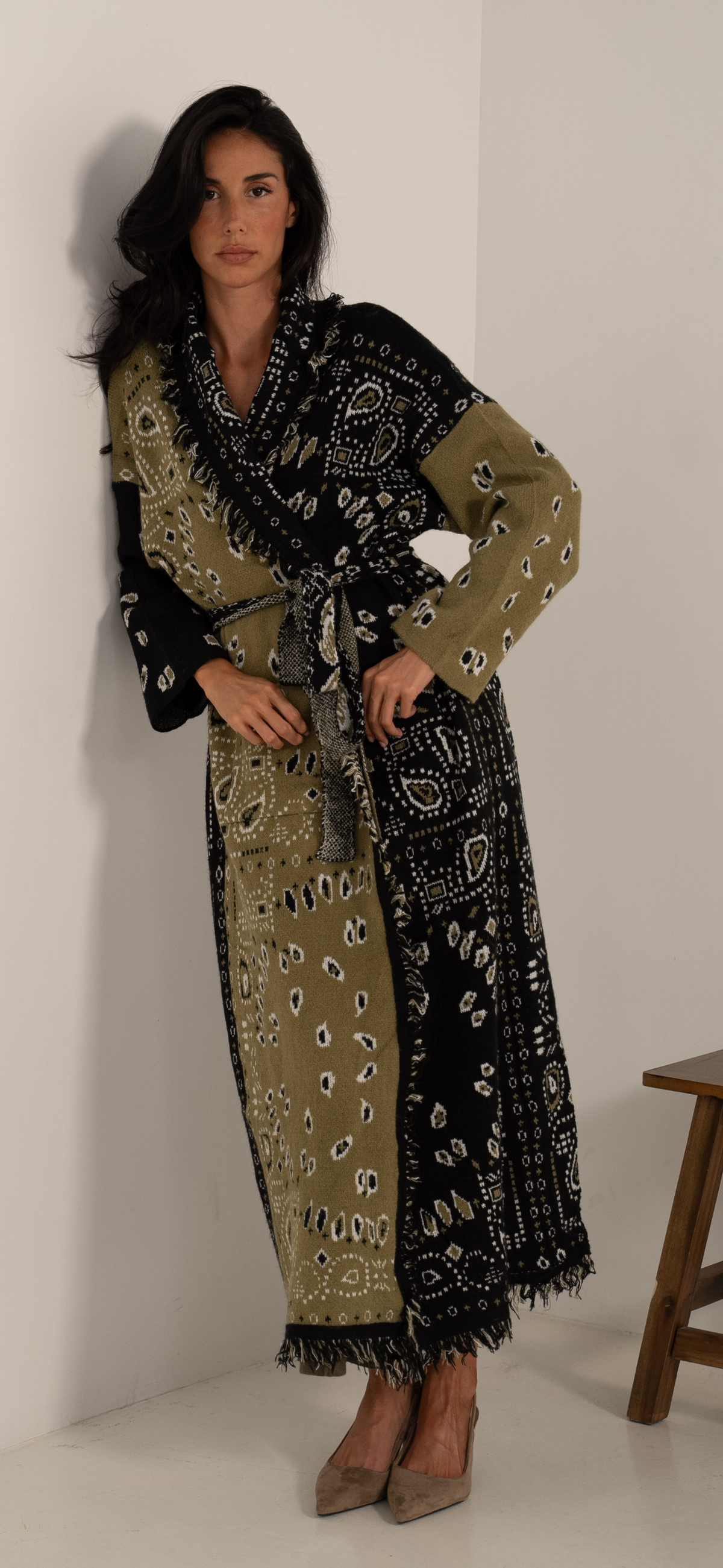 Khaki Maxi Knit