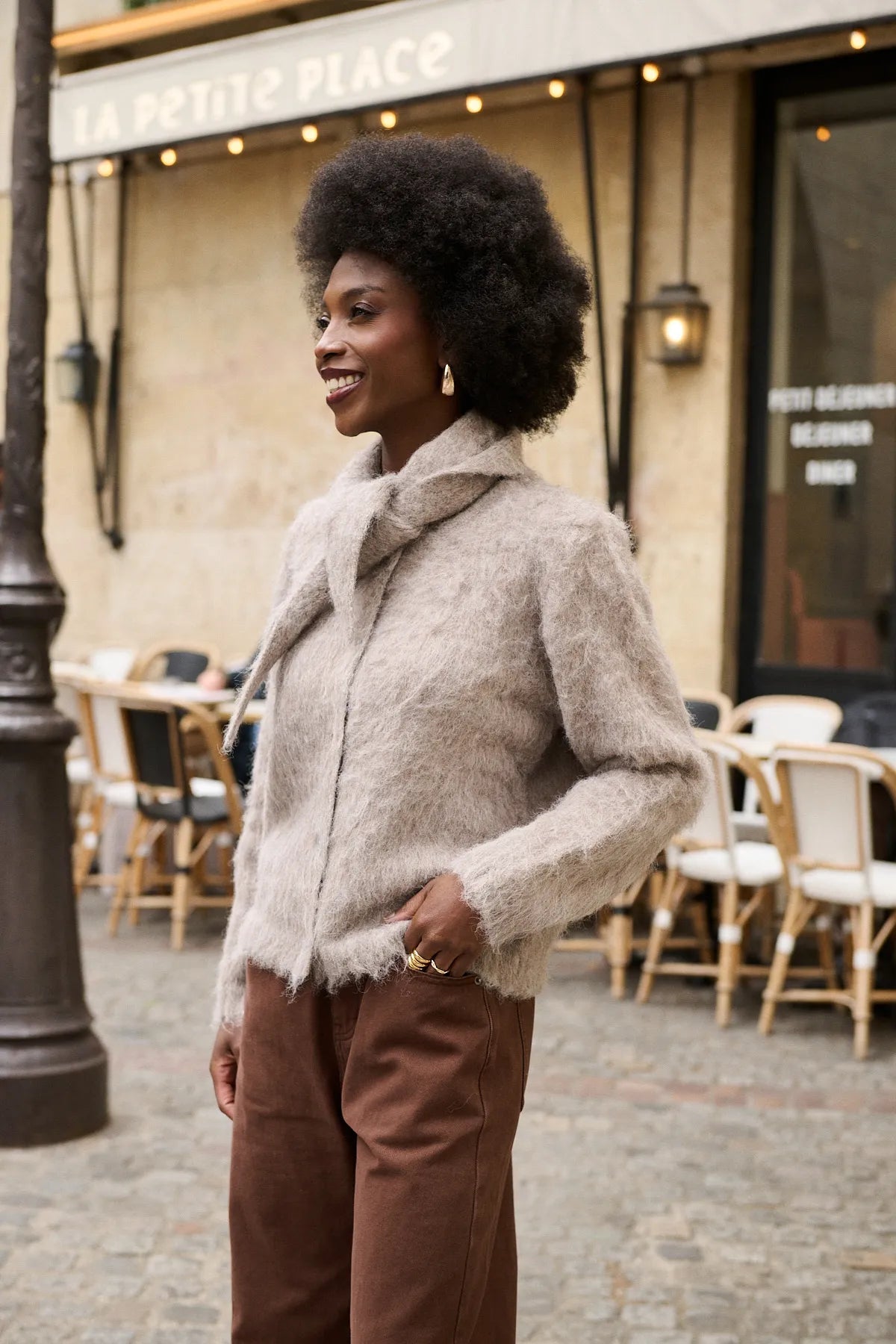 Alpaca Cardi & Scarf