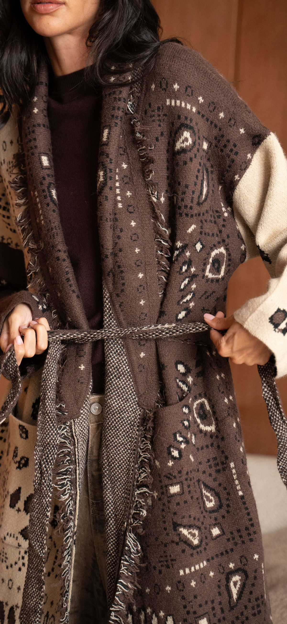 Chocolate Maxi Knit