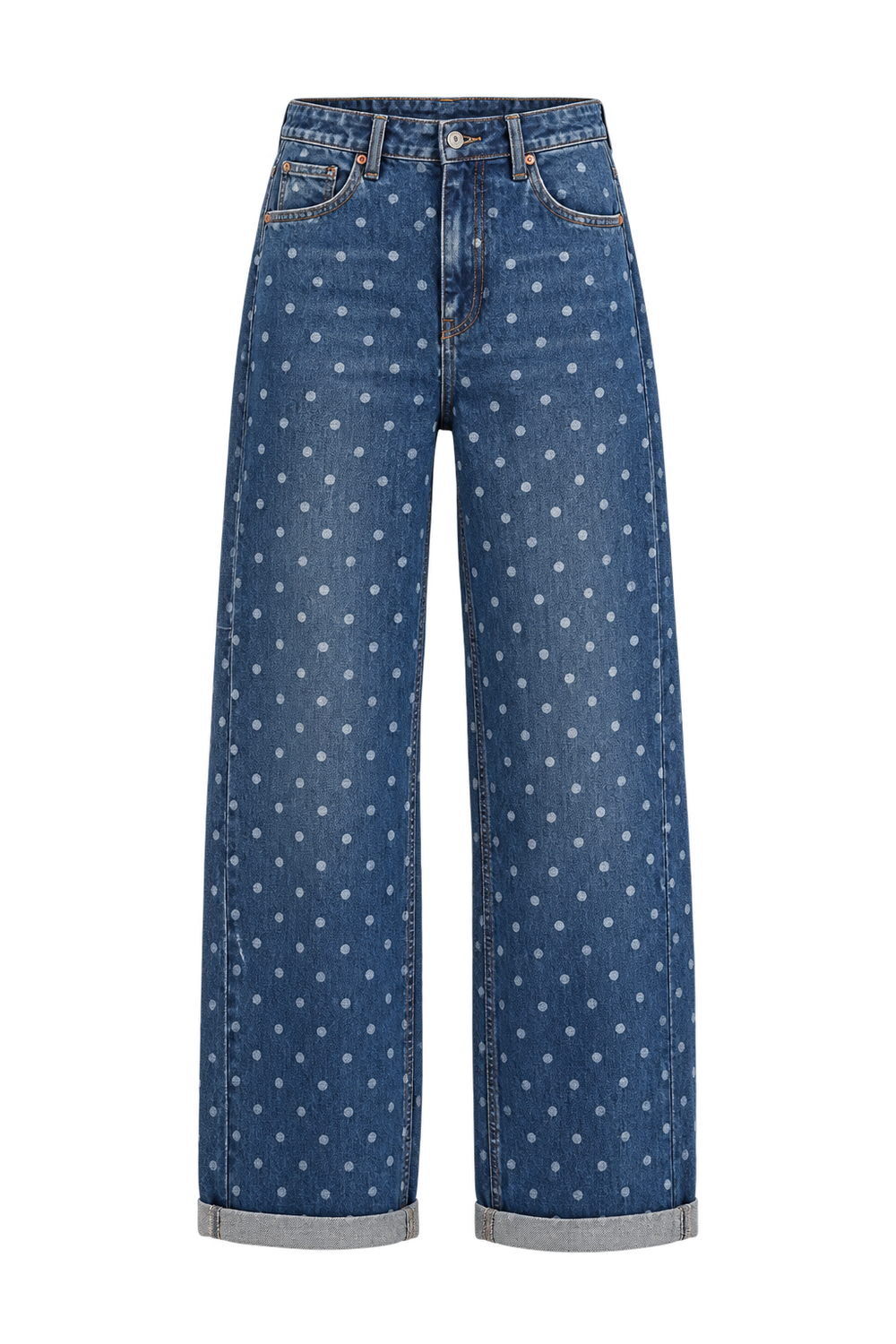 Denim Polka Jeans